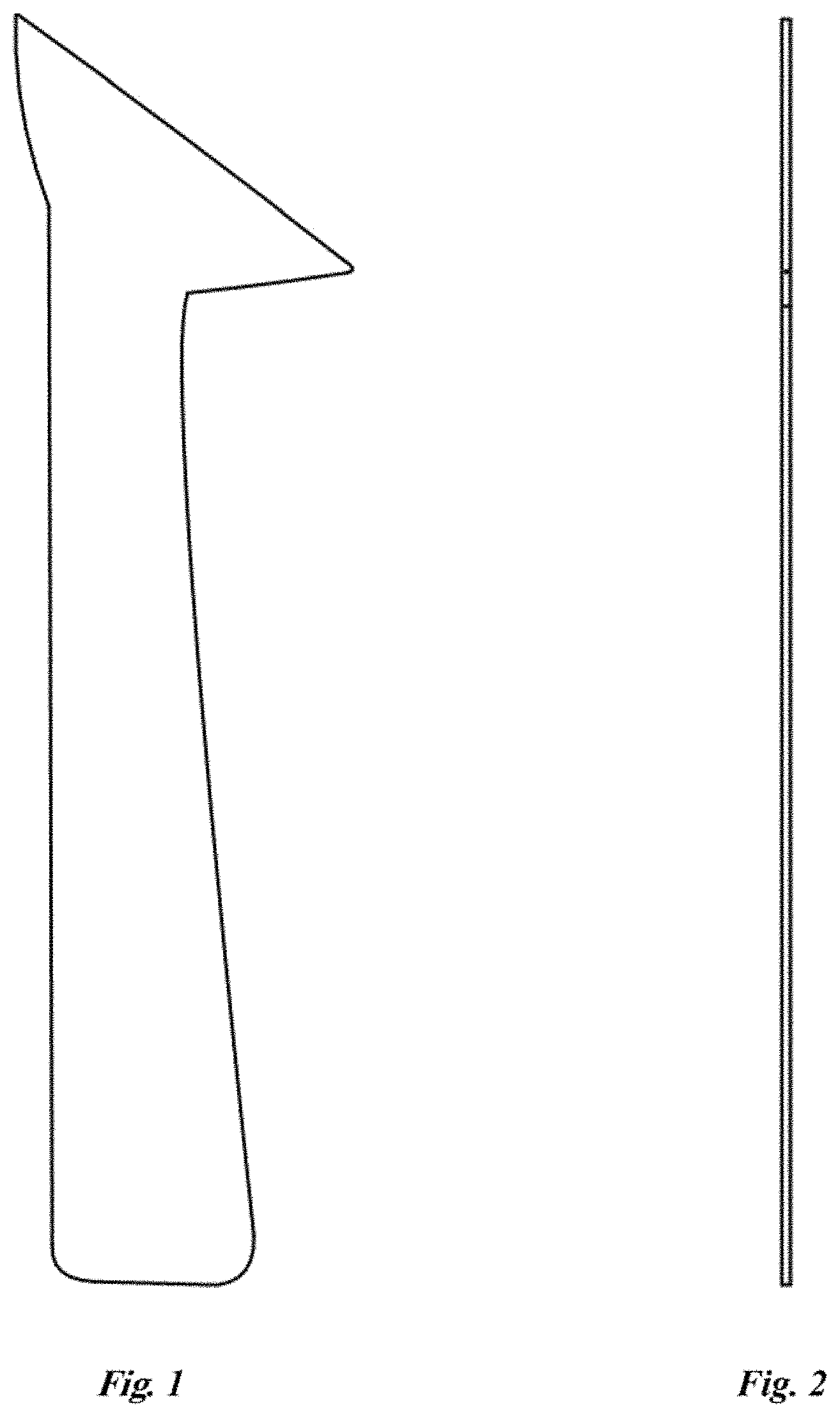 Patent USD1000700 Figure 1 – Eyeliner stencil