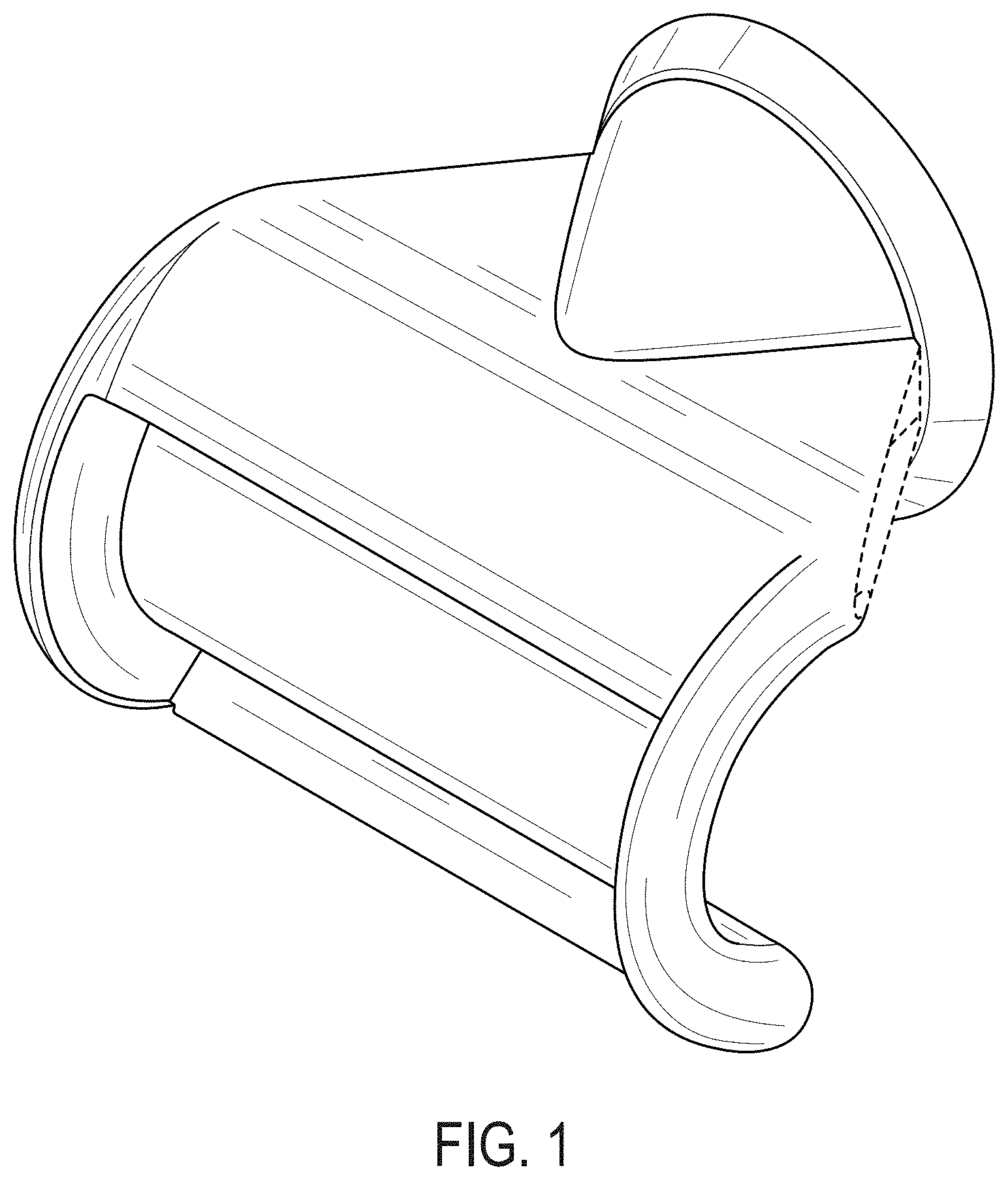 Patent USD1000703 — Accessory for a hairdryer — Figure 1
