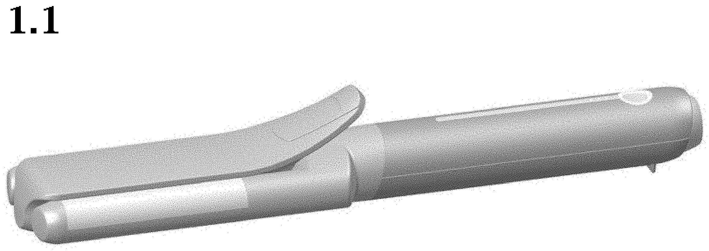 Patent USD1000705 — Hair curler — Figure 1
