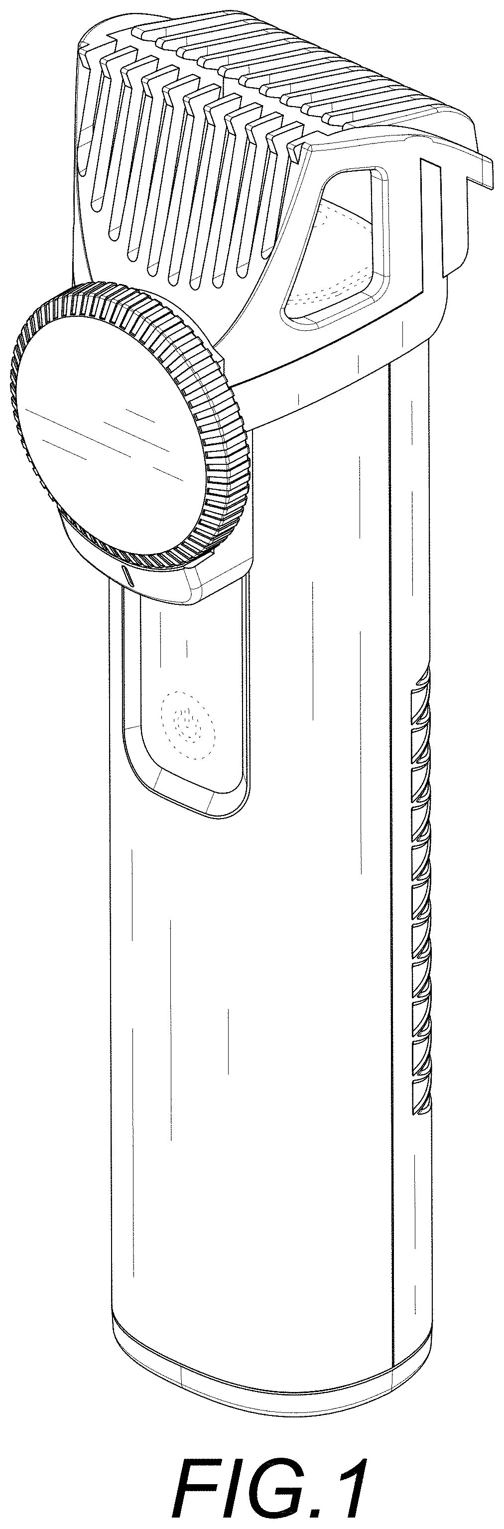 Patent USD1000707 — Beard trimmer — Figure 1