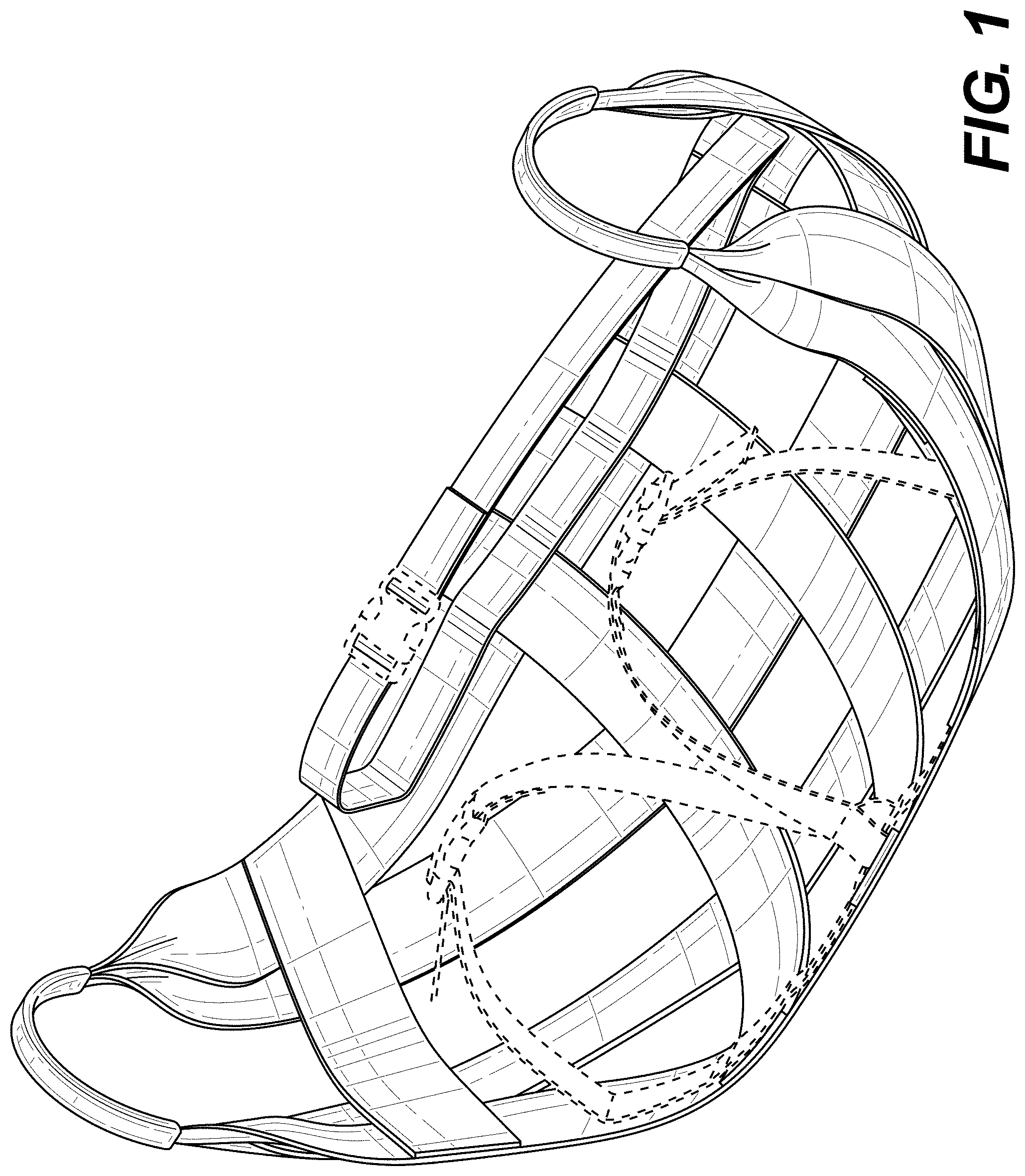 Patent USD1000712 — Hunting saddle — Figure 1