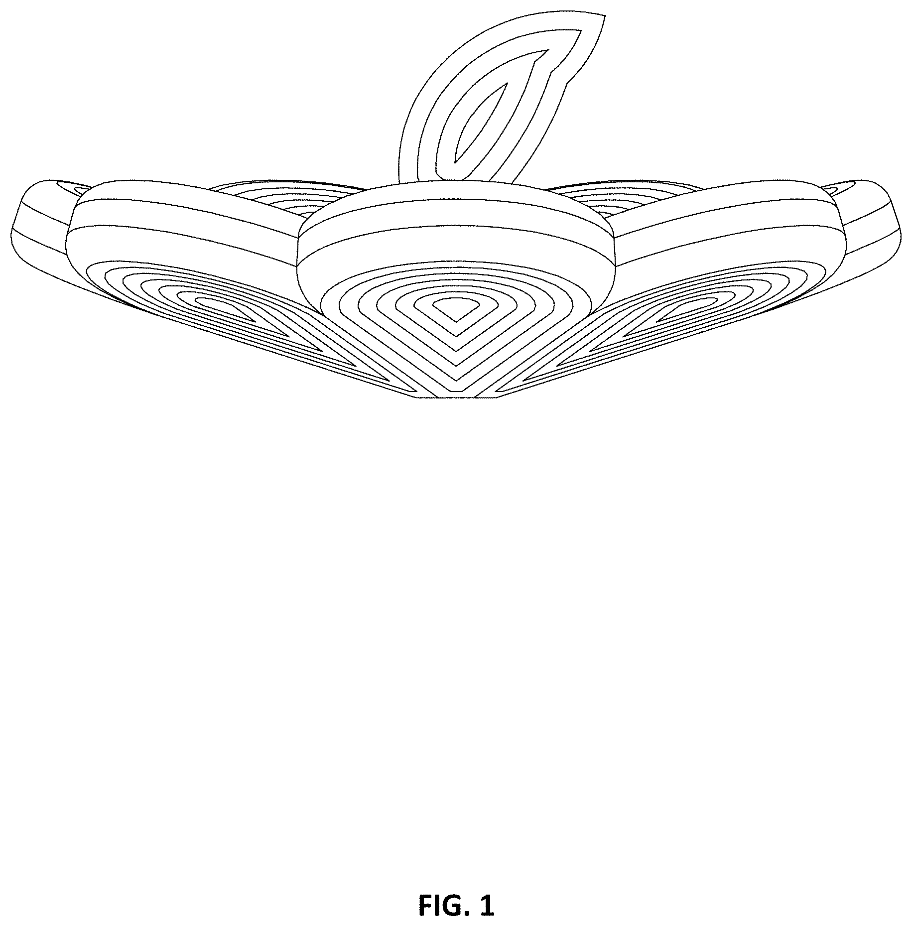 Patent USD1000721 — Pet bed — Figure 1