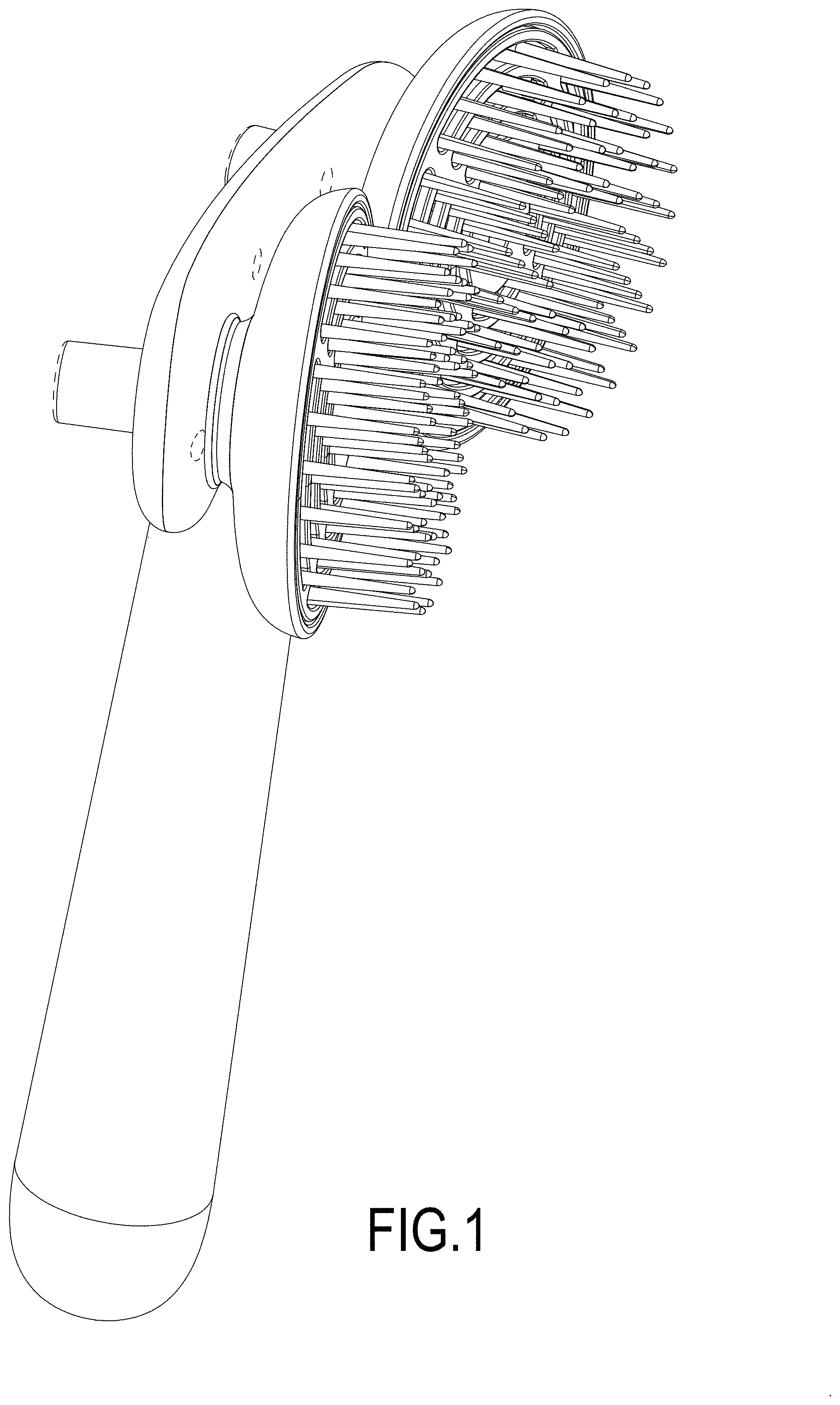 Patent USD1000725 — Pet comb — Figure 1
