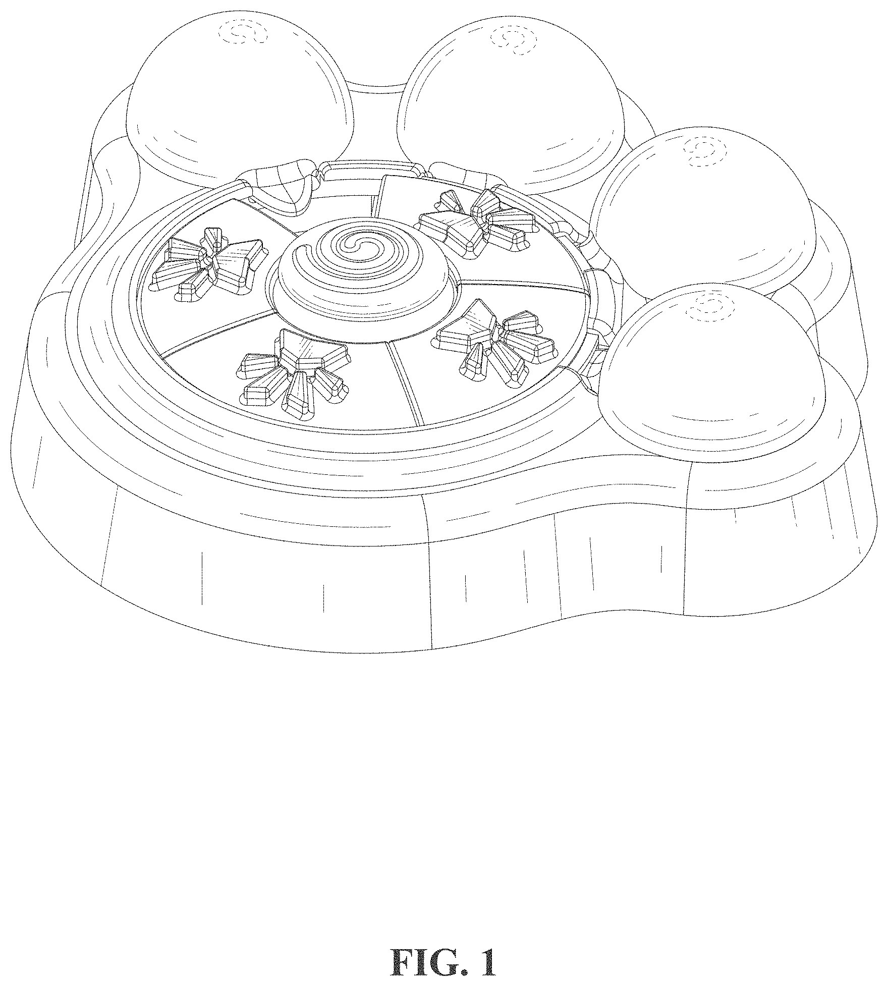 Patent USD1000726 — Educational turntable toy — Figure 1