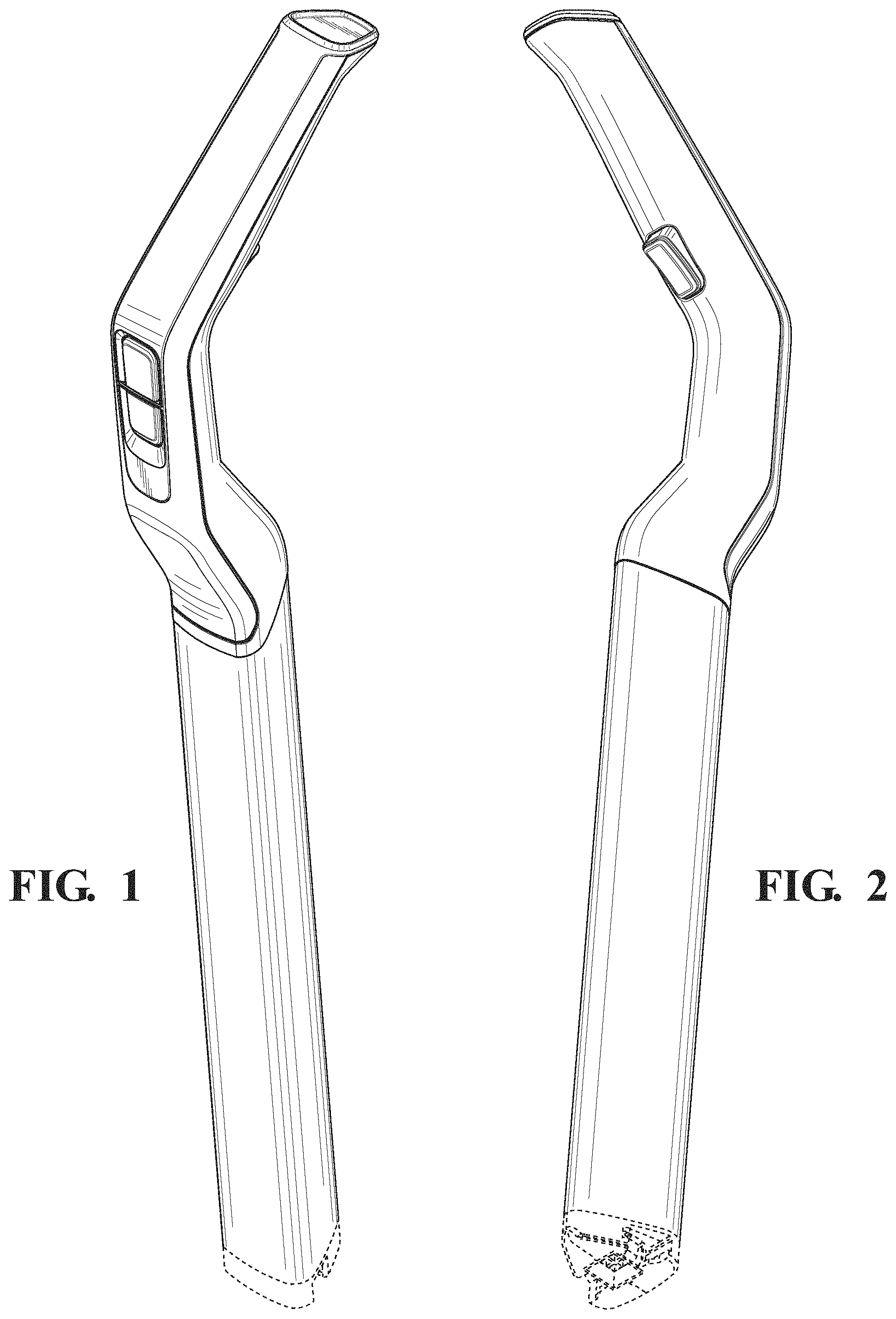 Patent USD1000739 — Handle for a floor cleaner — Figure 1