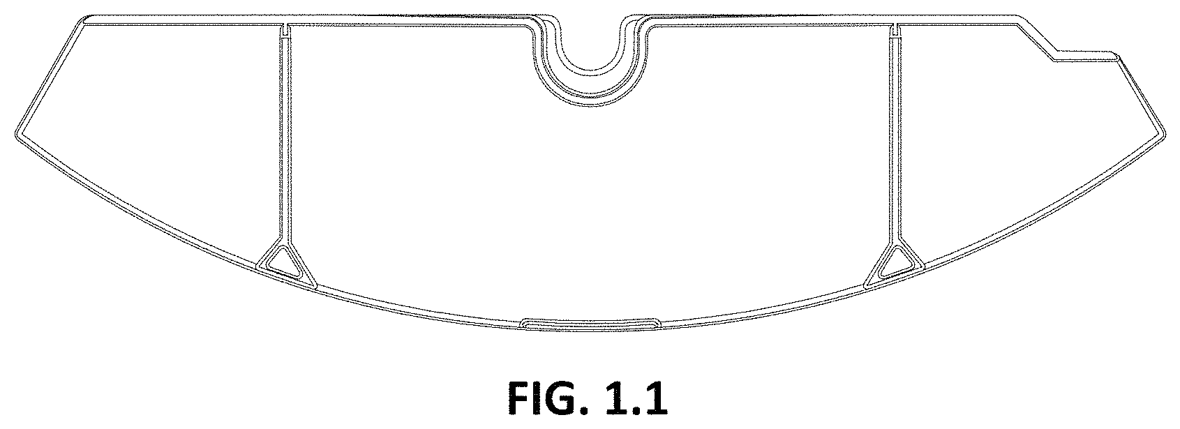 Patent USD1000741 — Water tank for a cleaning robot — Figure 1