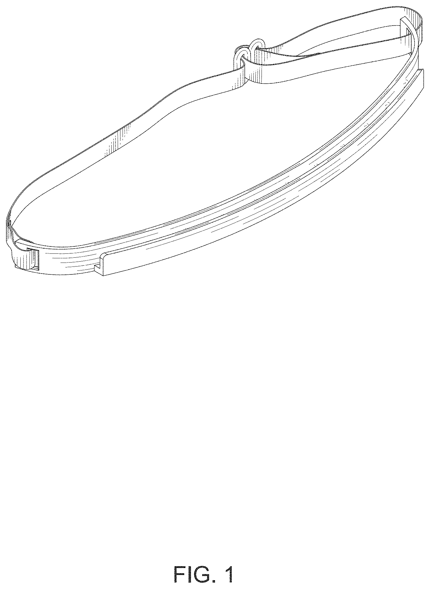 Patent USD1000757 — Sweat headband — Figure 1