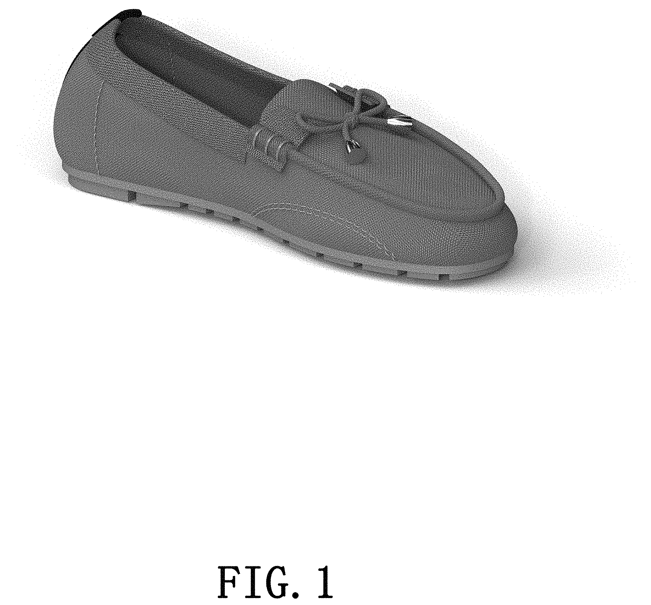 Patent USD1000764 — Shoe — Figure 1