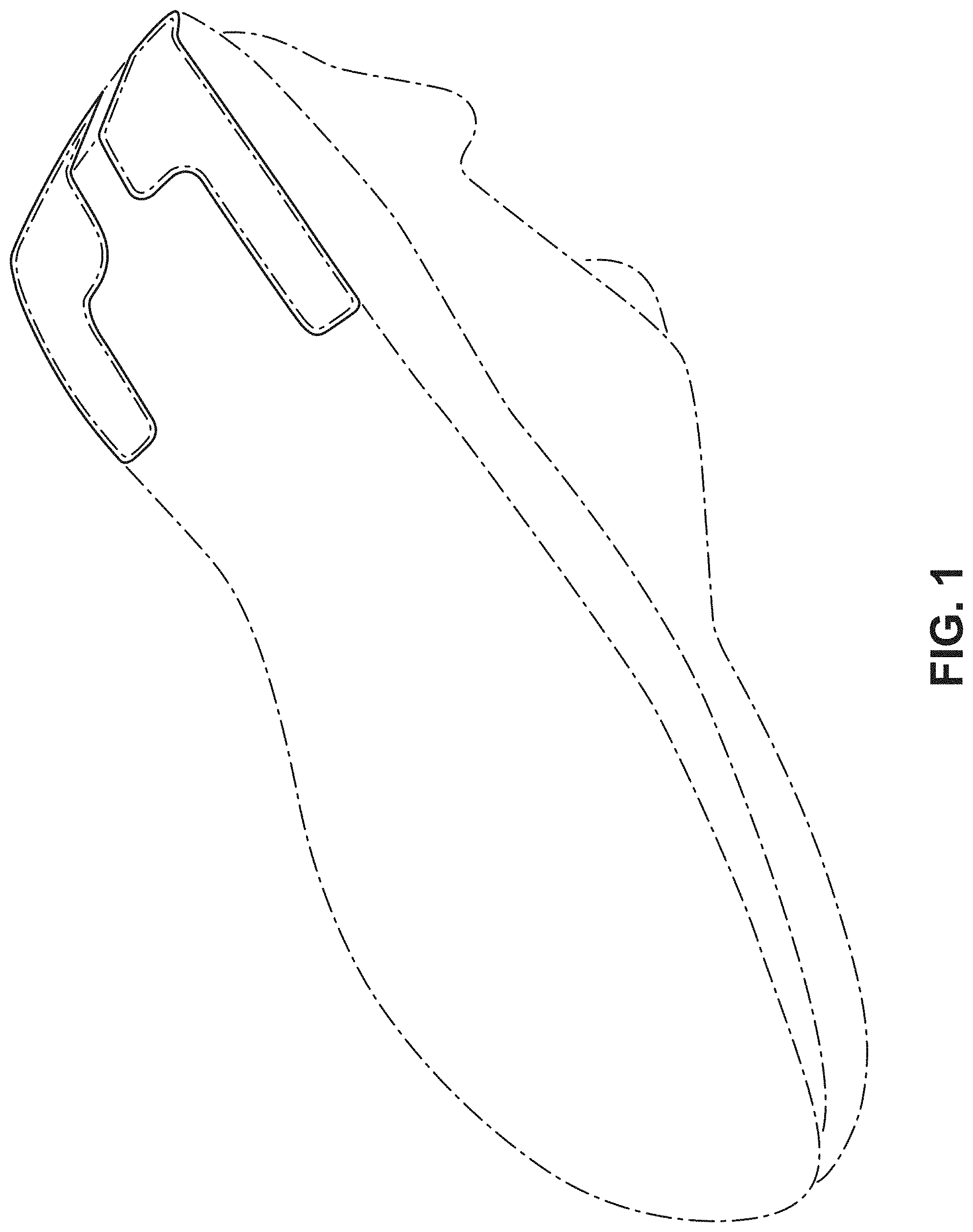 Patent USD1000771 — Shoe — Figure 1