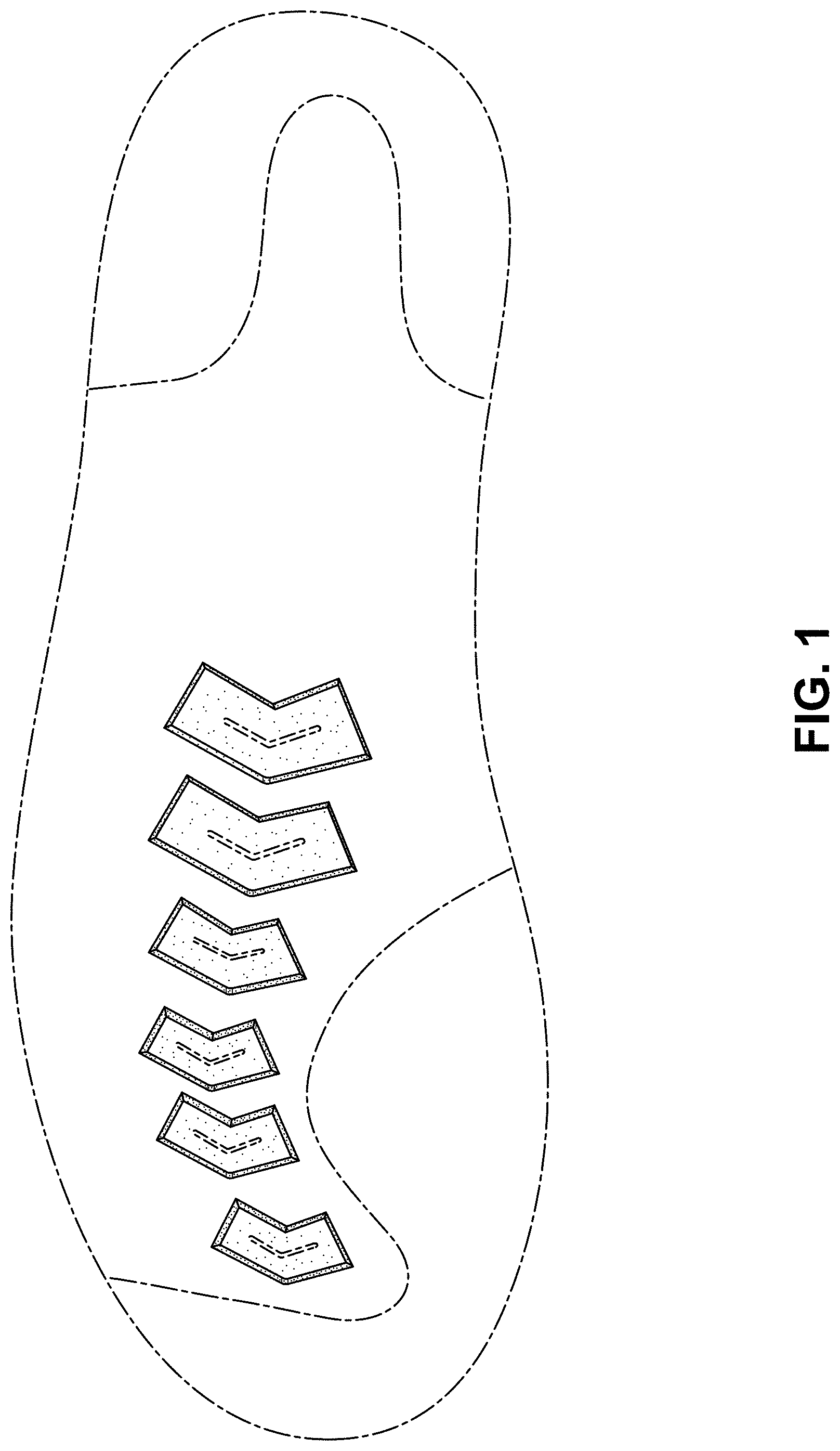 Patent USD1000772 Figure 1 – Shoe