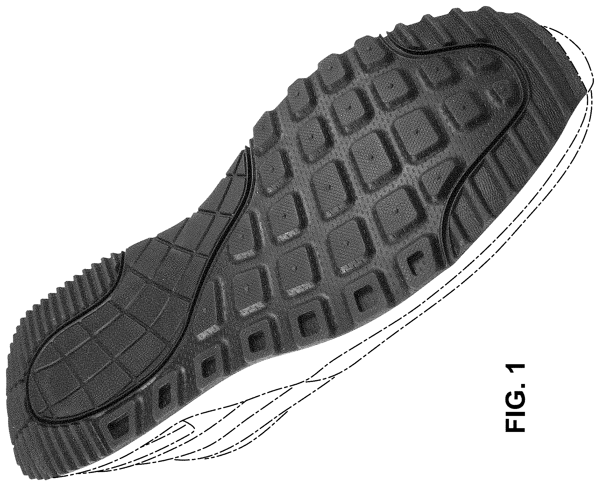 Patent USD1000775 — Shoe — Figure 1