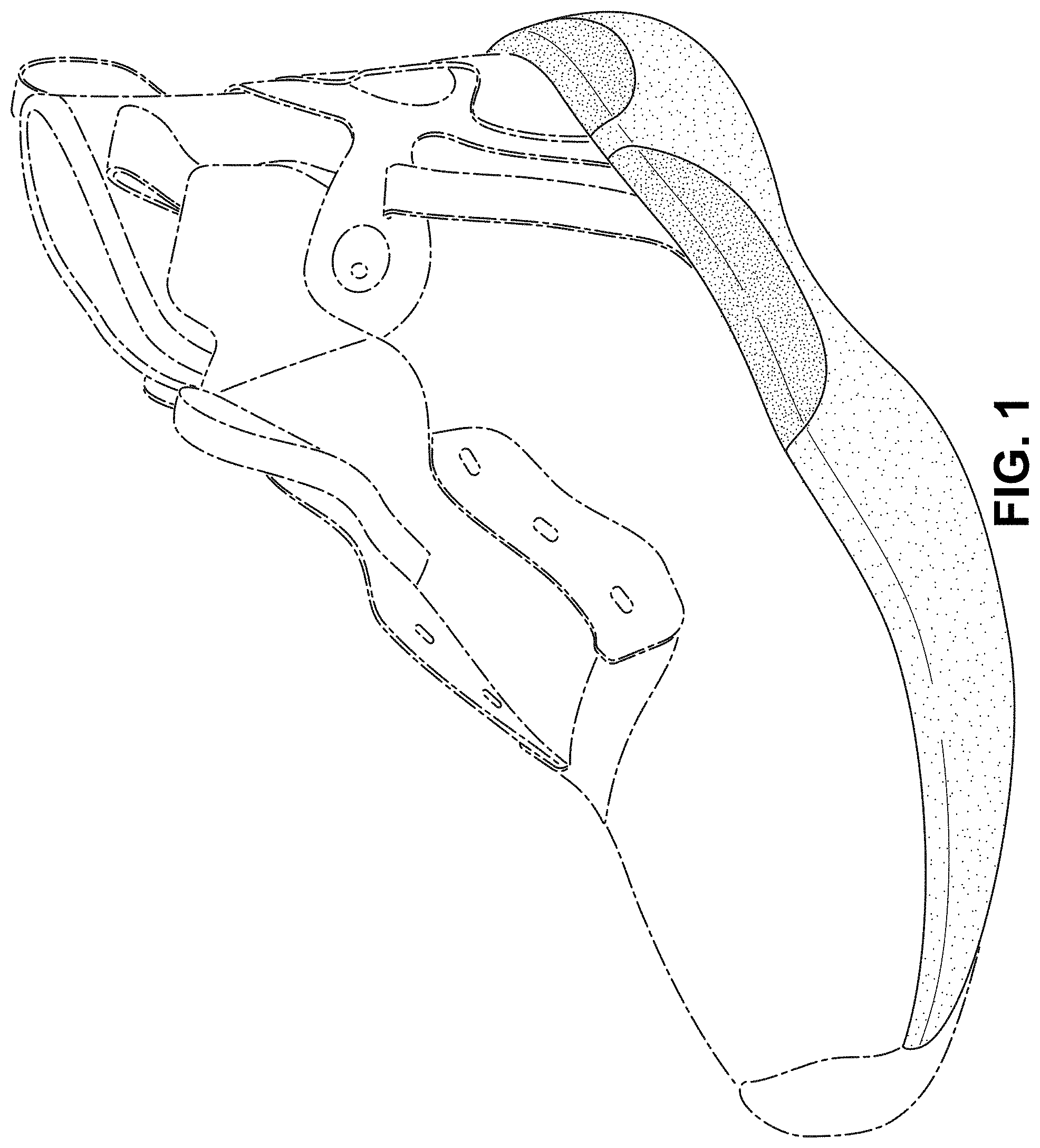 Patent USD1000776 — Shoe — Figure 1
