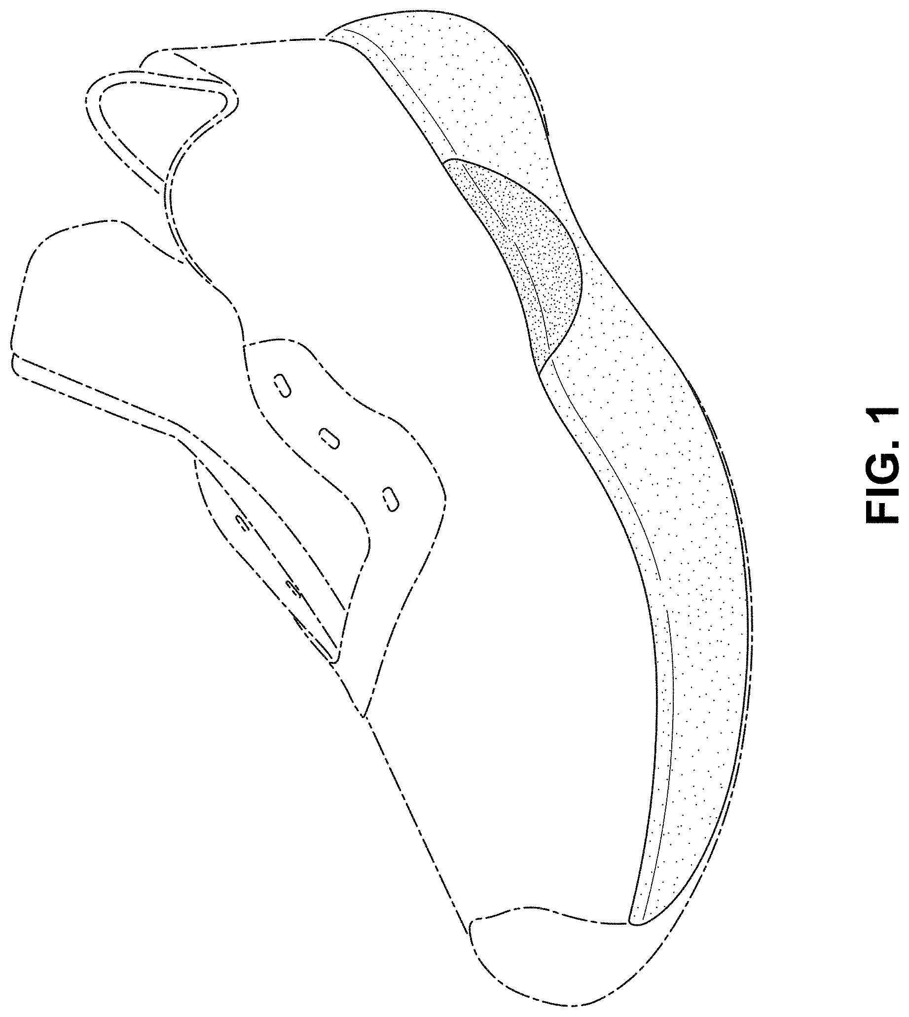 Patent USD1000777 — Shoe — Figure 1