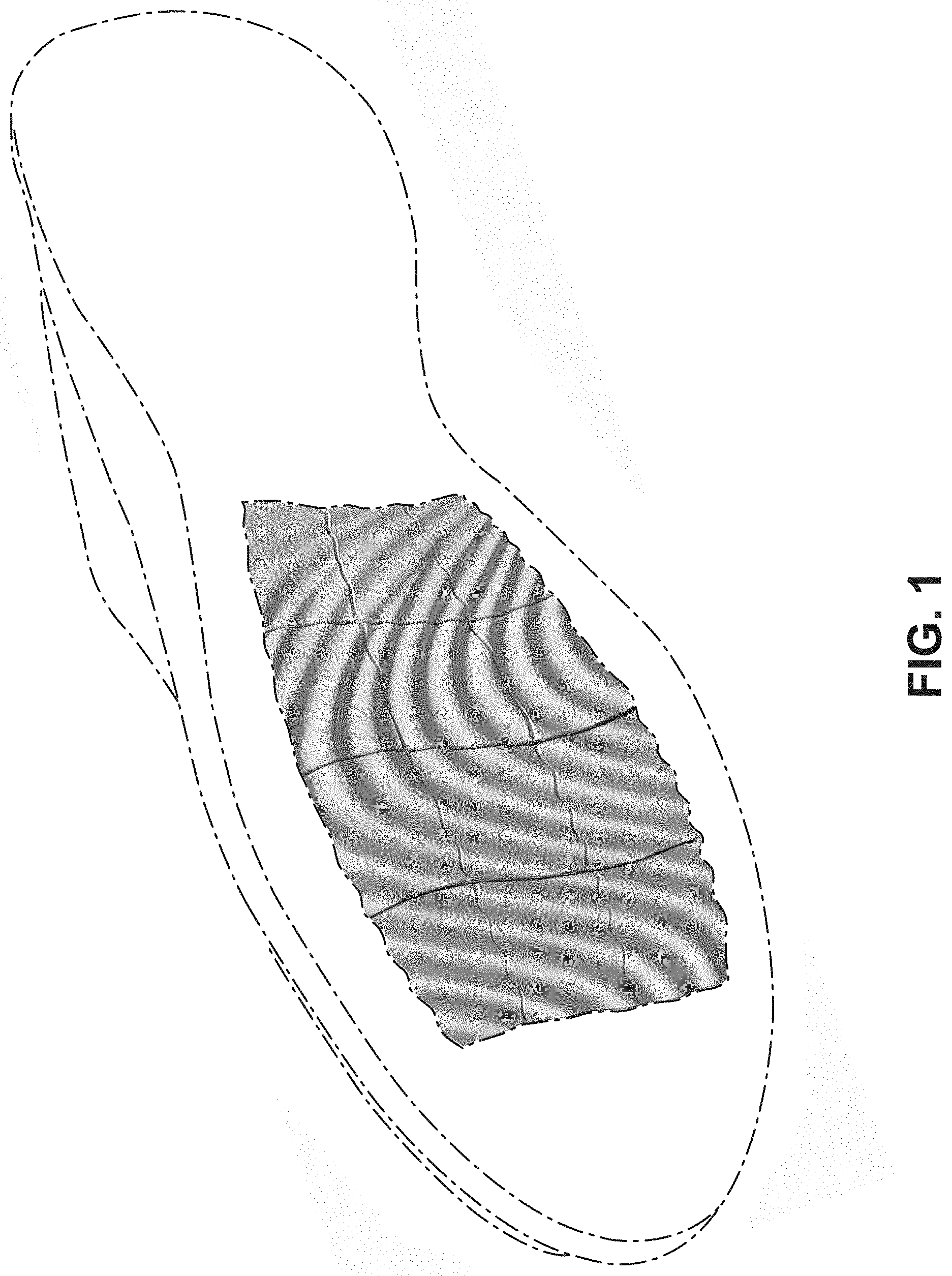 Patent USD1000781 Figure 1 – Shoe
