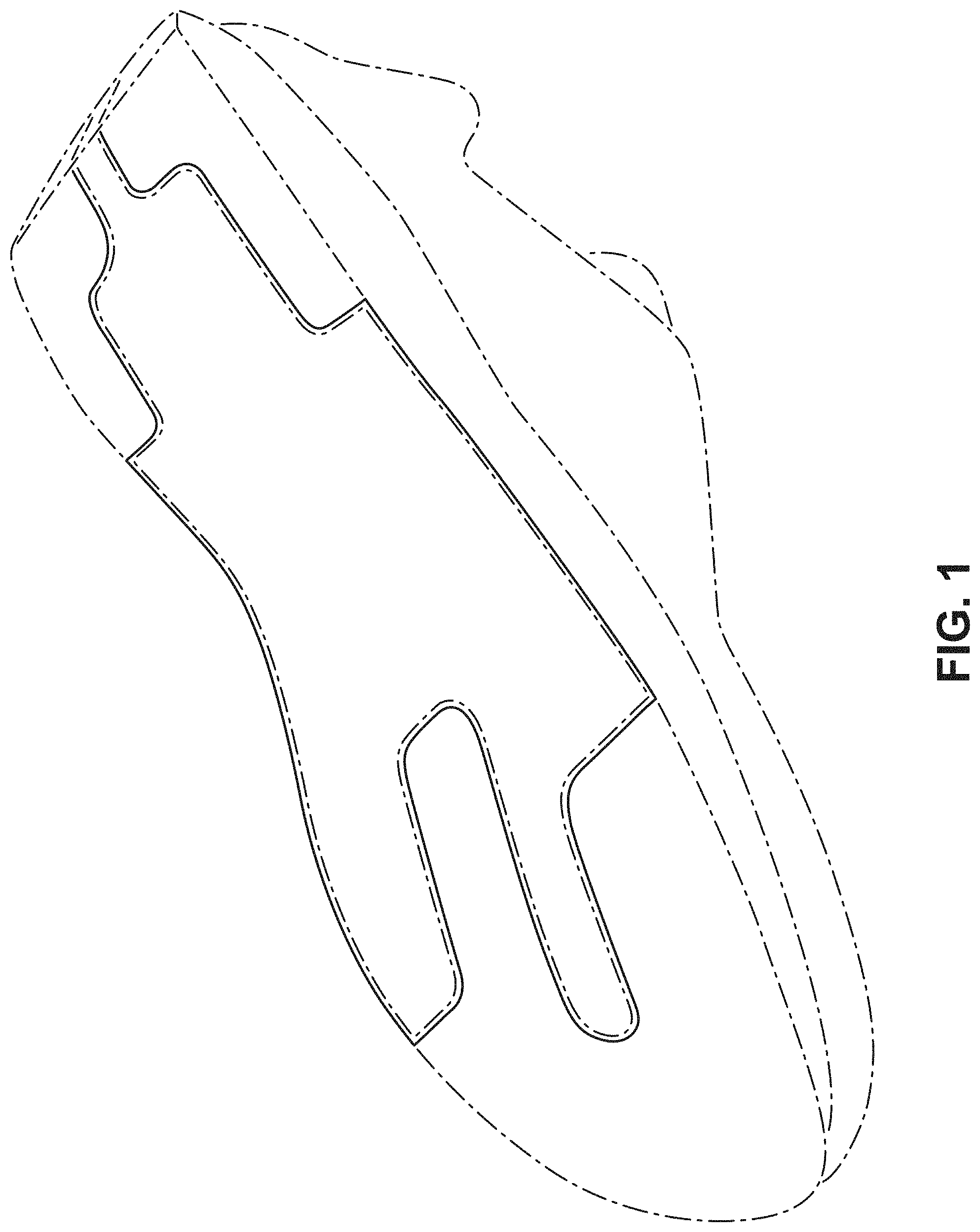 Patent USD1000783 — Shoe — Figure 1
