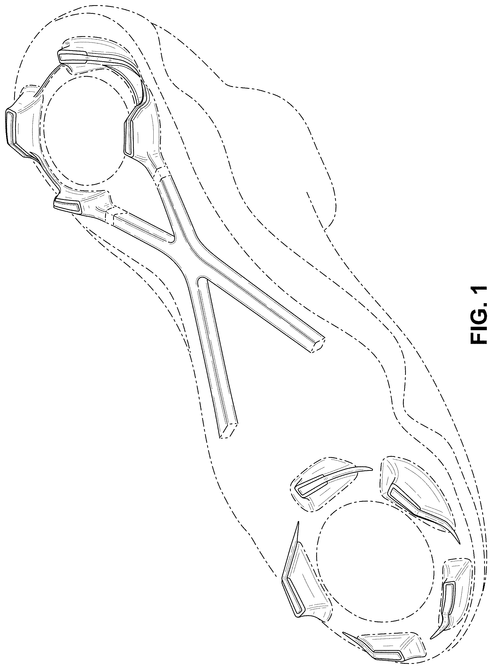 Patent USD1000793 Figure 1 – Shoe