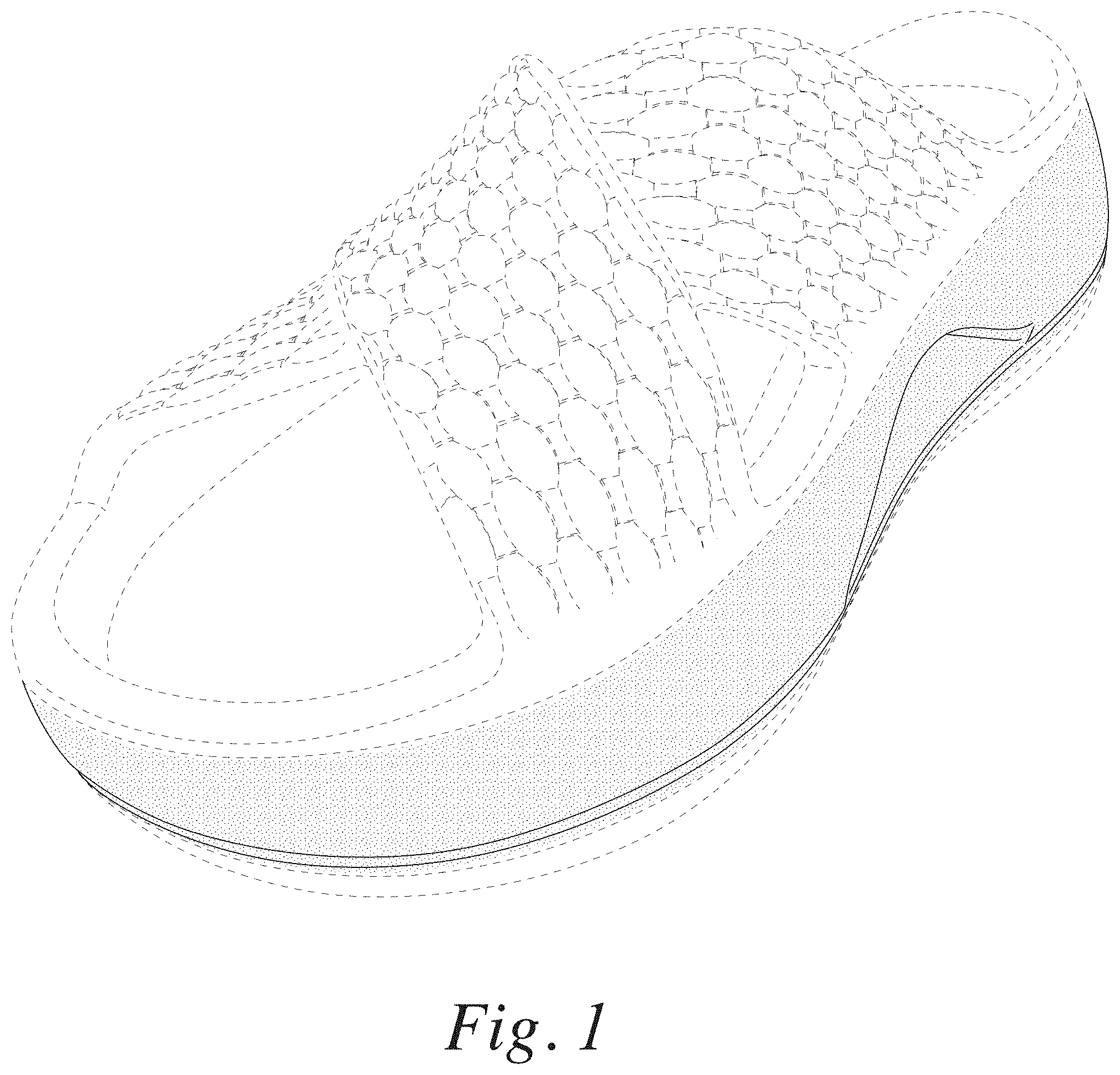 Patent USD1000803 — Footwear sole — Figure 1