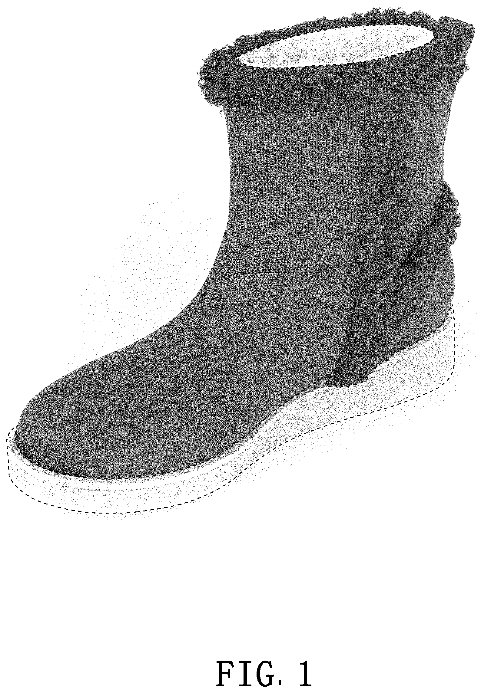 Patent USD1000805 — Shoe — Figure 1