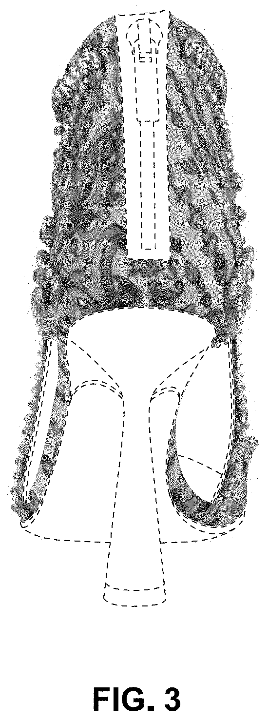 Patent USD1000808 Figure 3 – Footwear