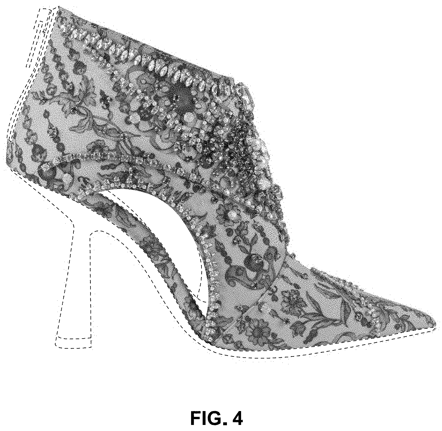 Patent USD1000808 Figure 4 – Footwear