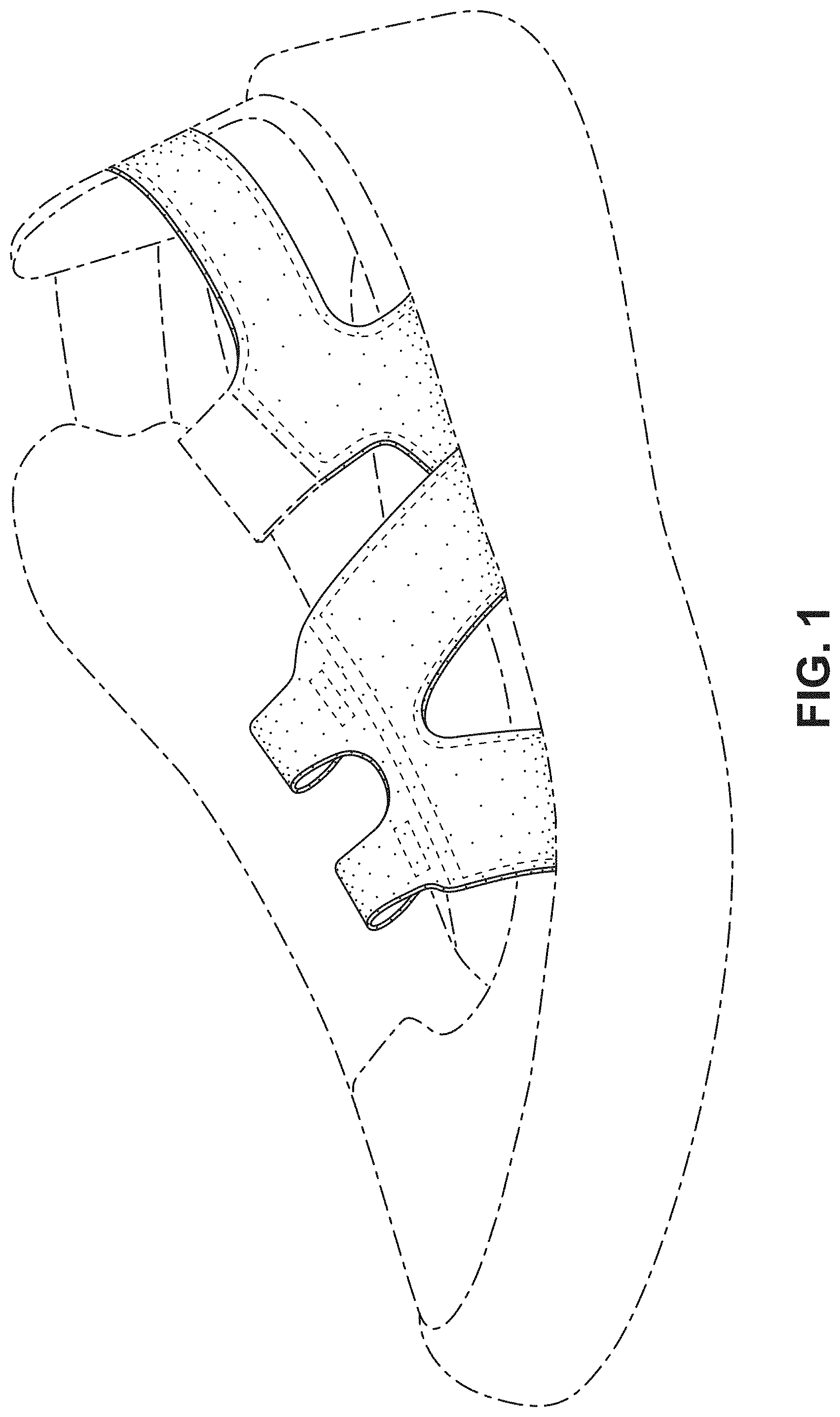 Patent USD1000811 — Shoe — Figure 1