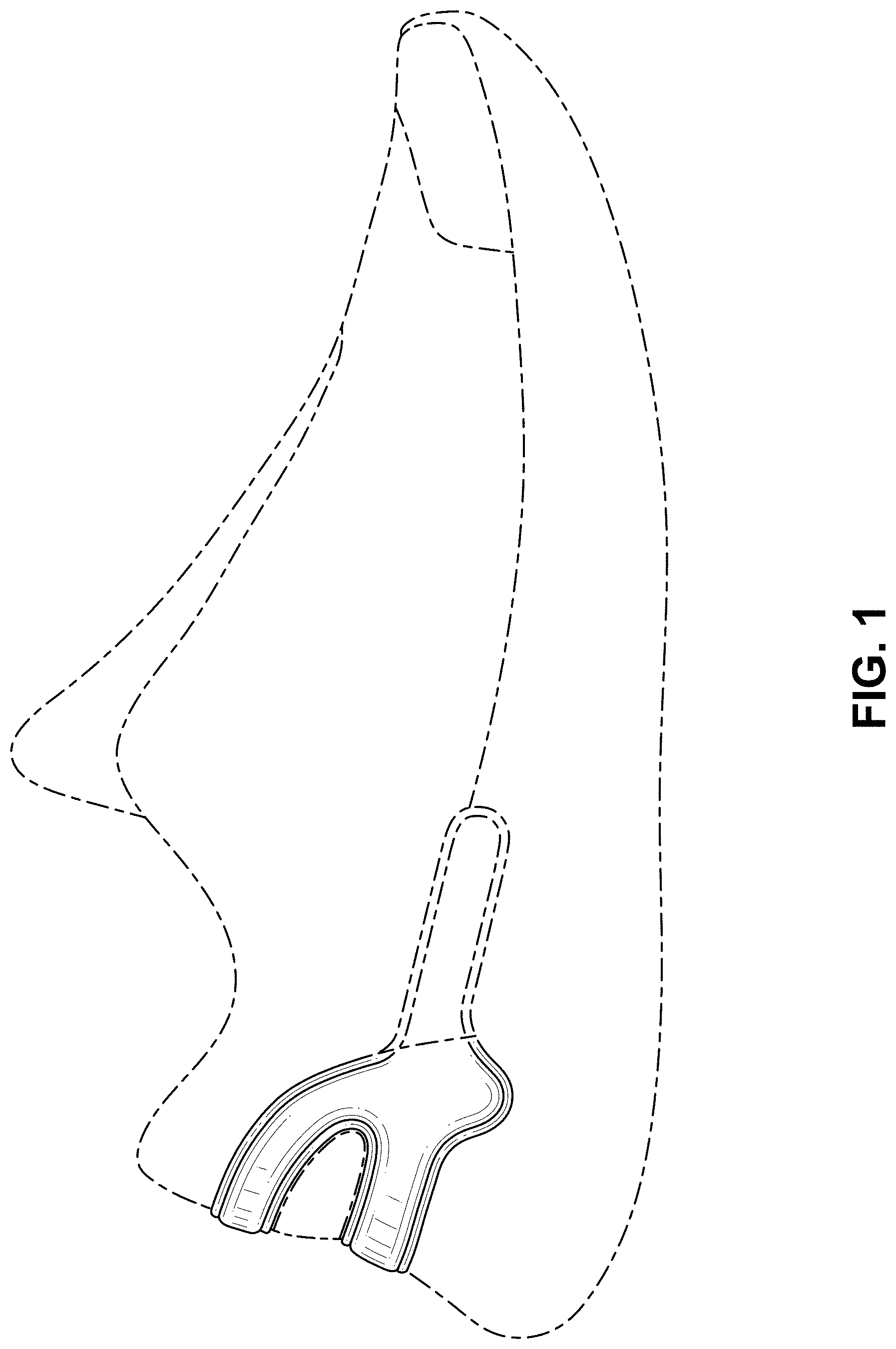 Patent USD1000813 — Shoe — Figure 1