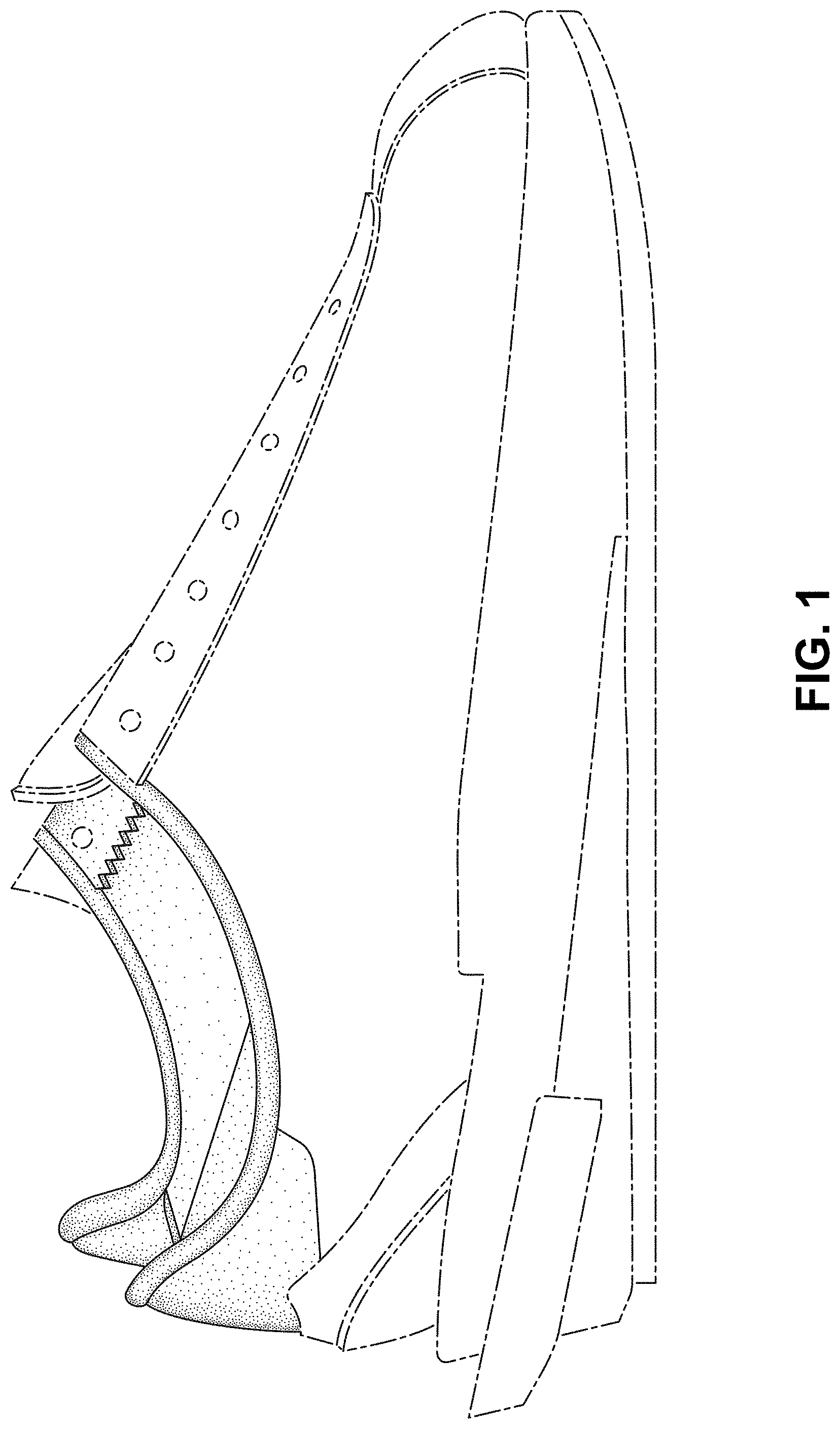Patent USD1000816 — Shoe — Figure 1