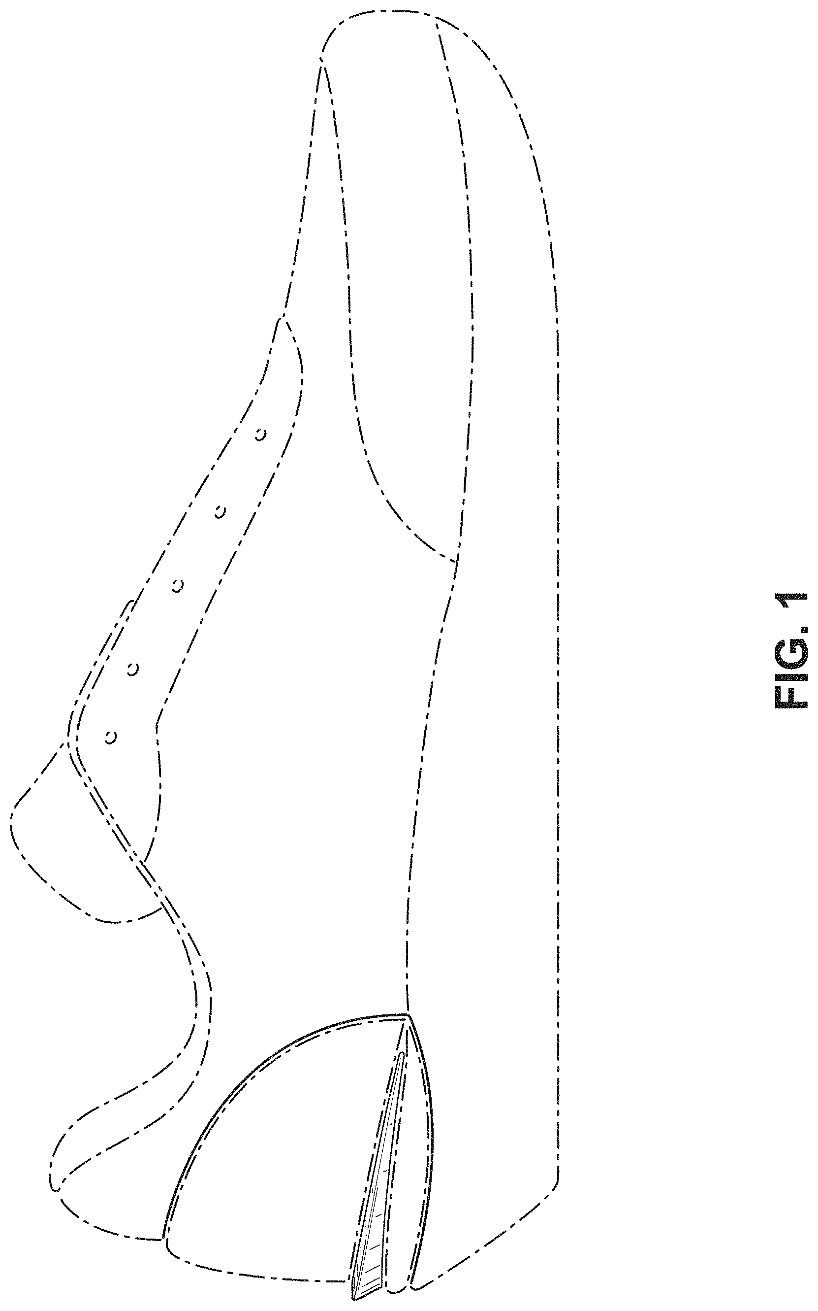 Patent USD1000818 — Shoe — Figure 1