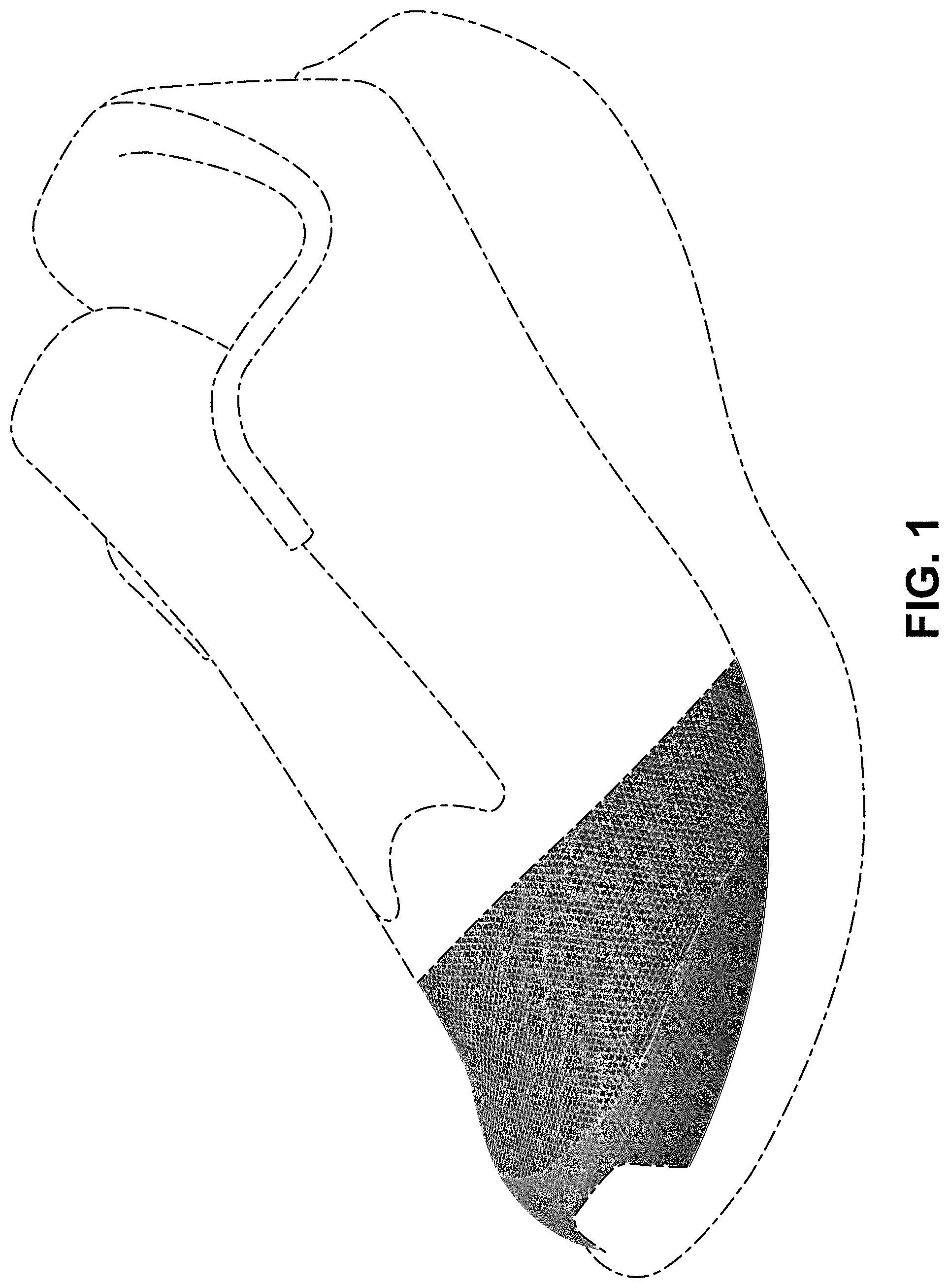 Patent USD1000820 — Shoe — Figure 1