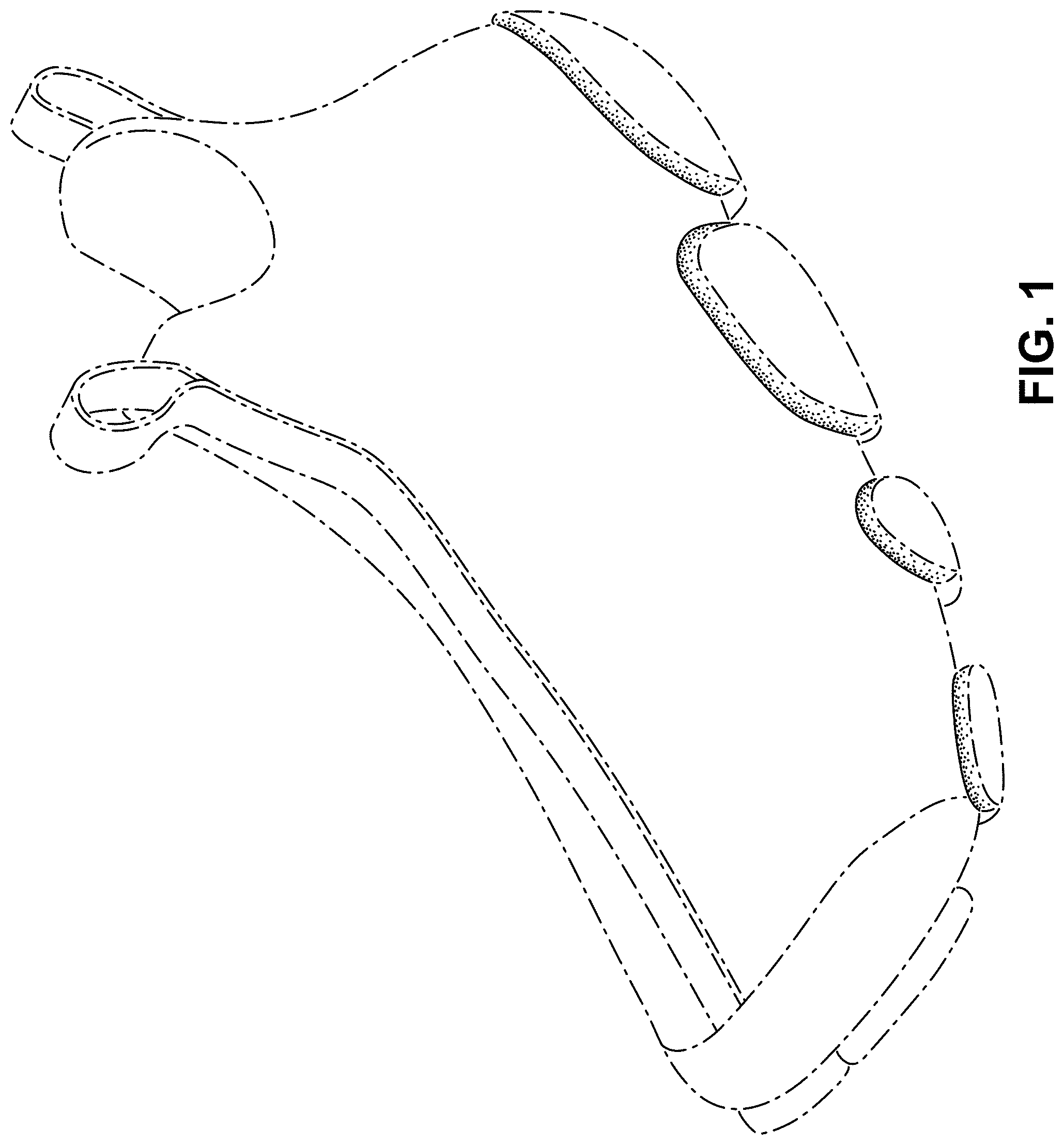 Patent USD1000823 Figure 1 – Shoe
