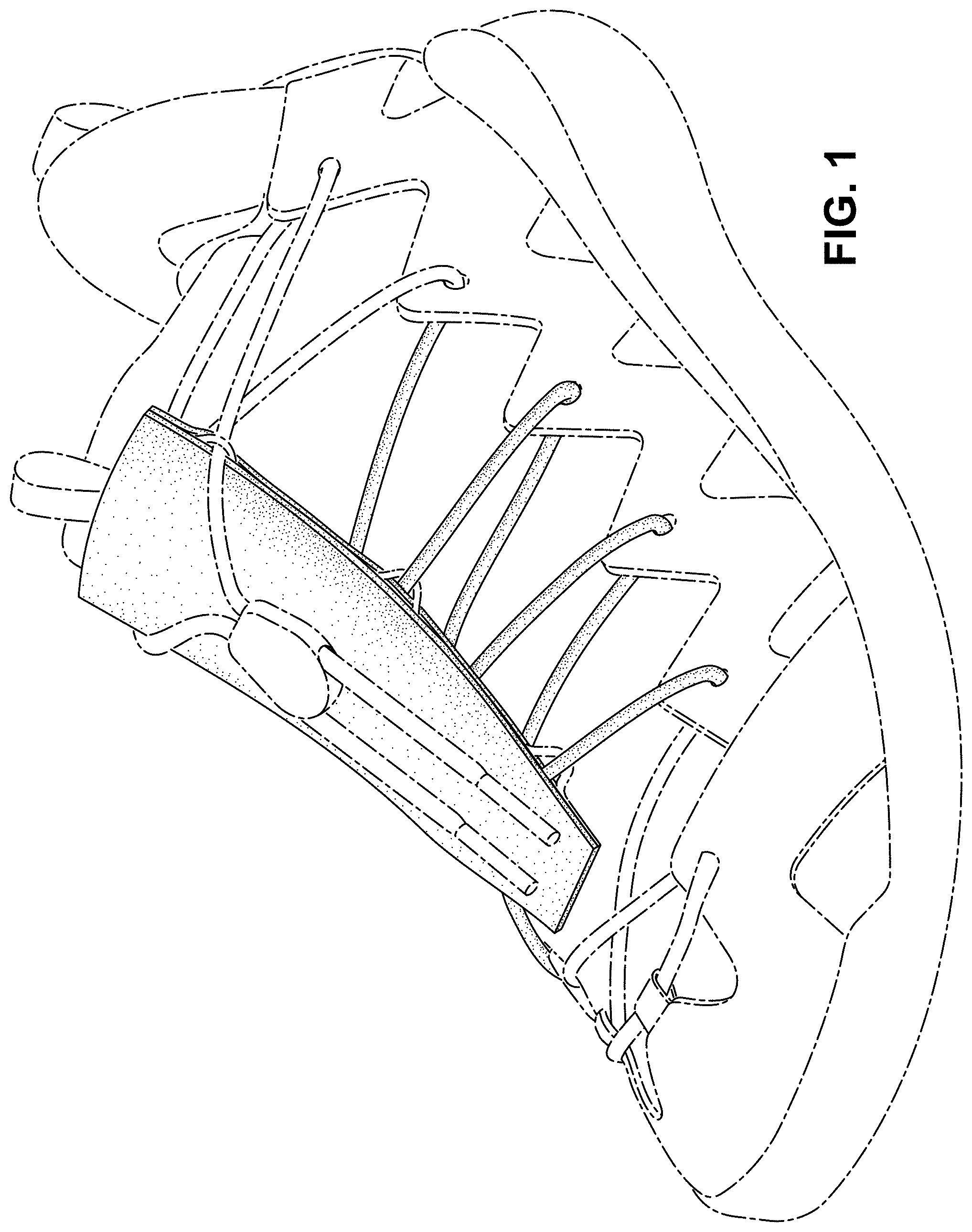 Patent USD1000824 — Shoe — Figure 1