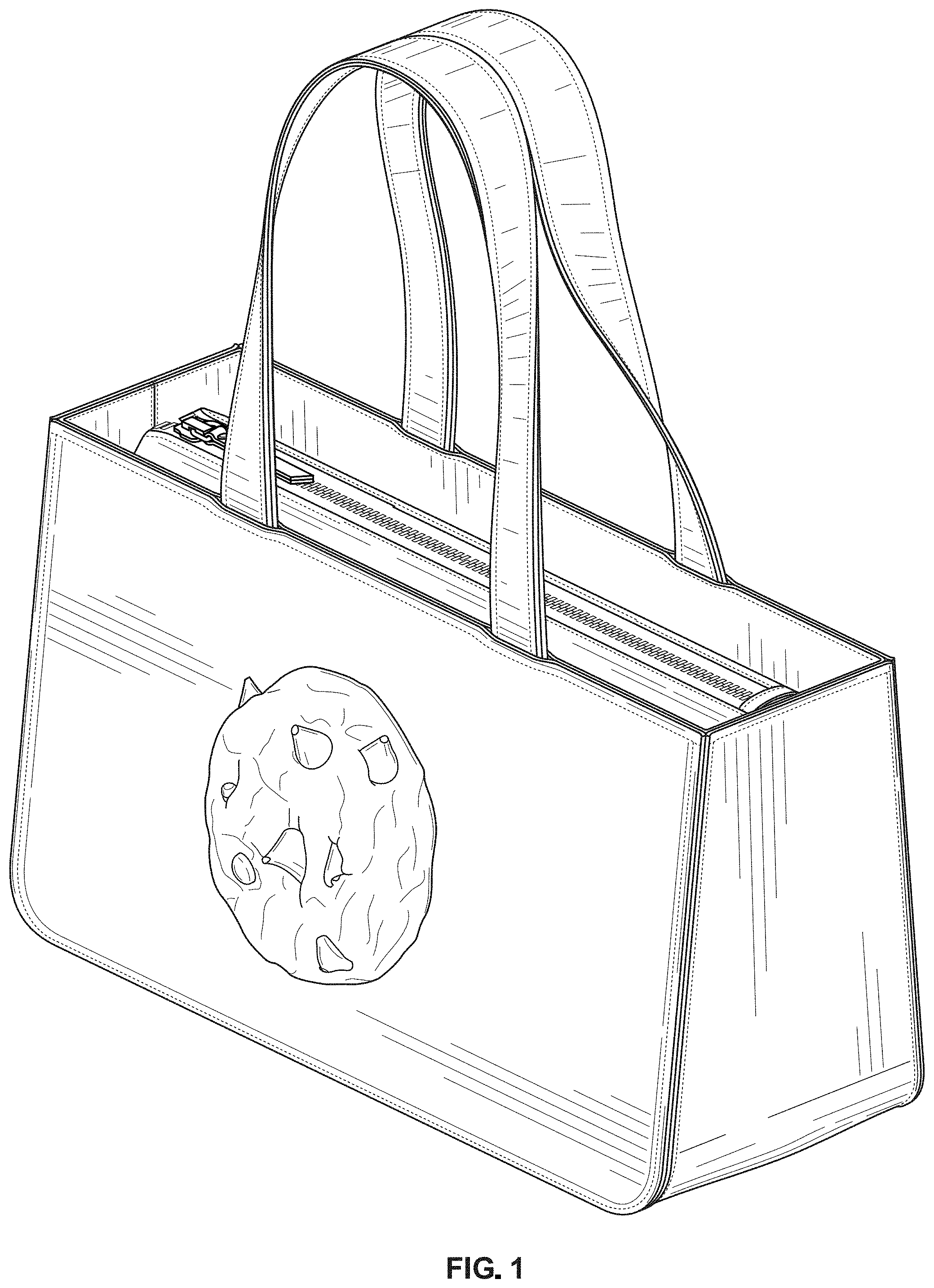 Patent USD1000828 — Handbag — Figure 1