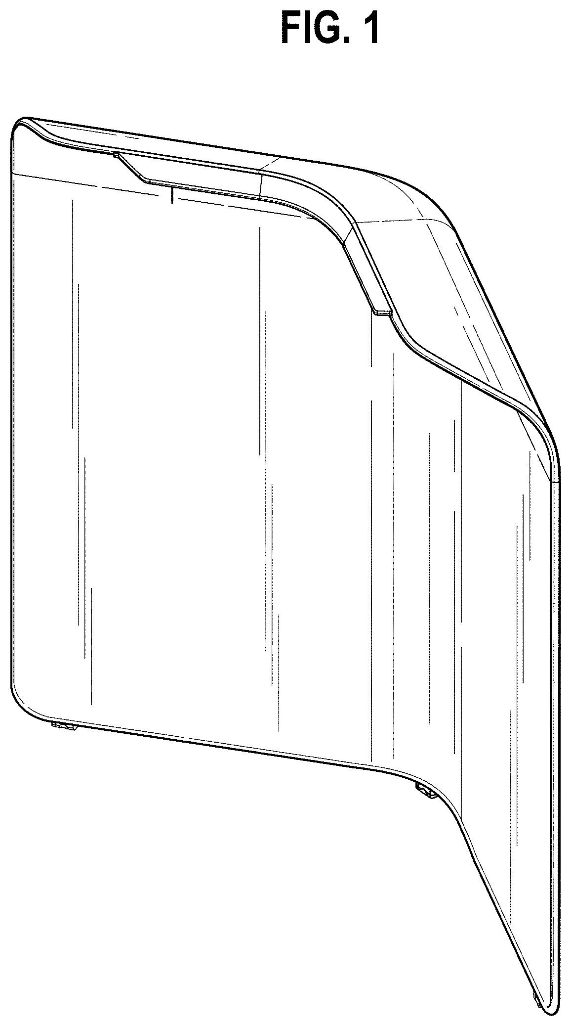 Patent USD1000844 — Work area screen — Figure 1