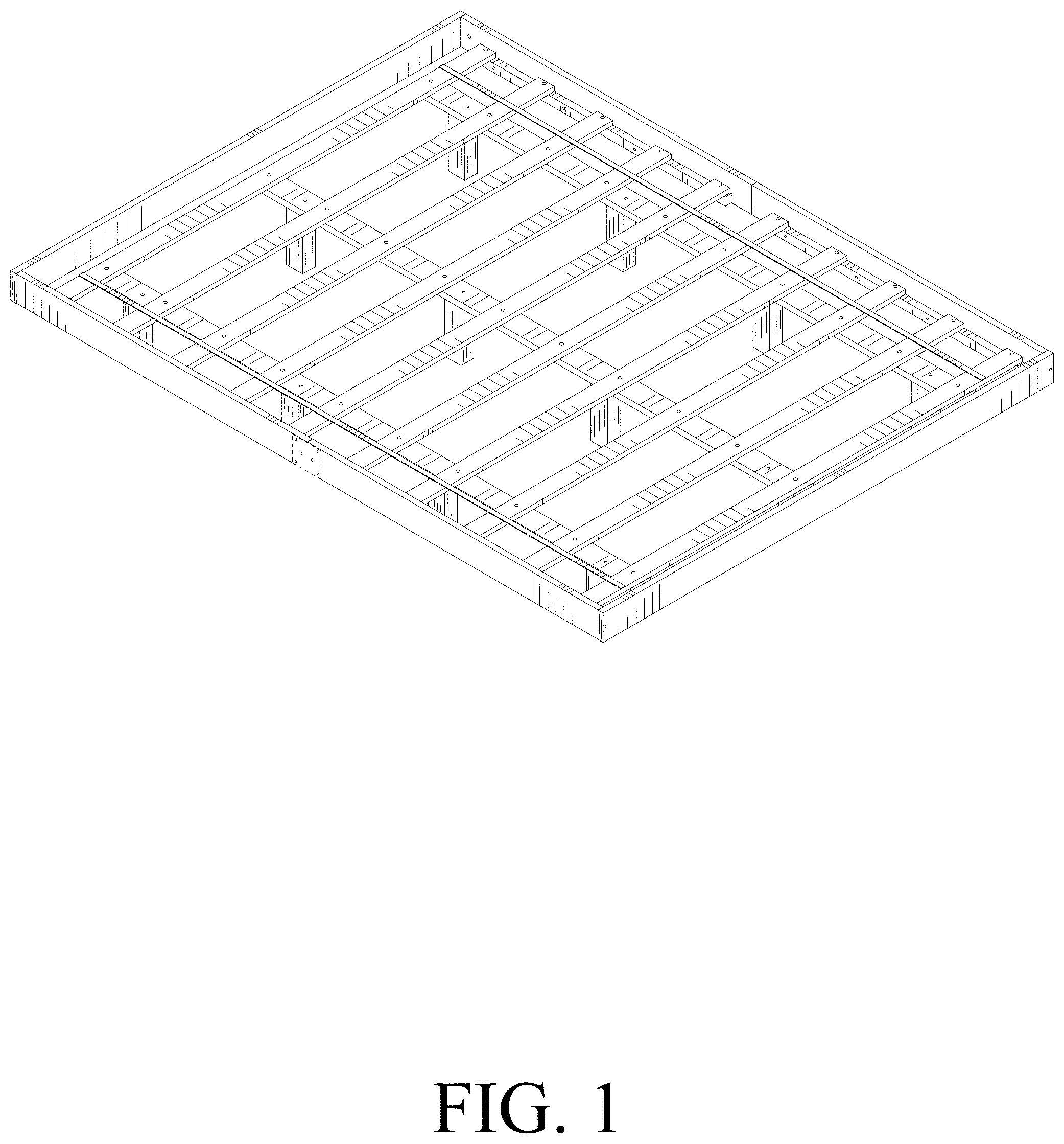 Patent USD1000856 — Bed — Figure 1