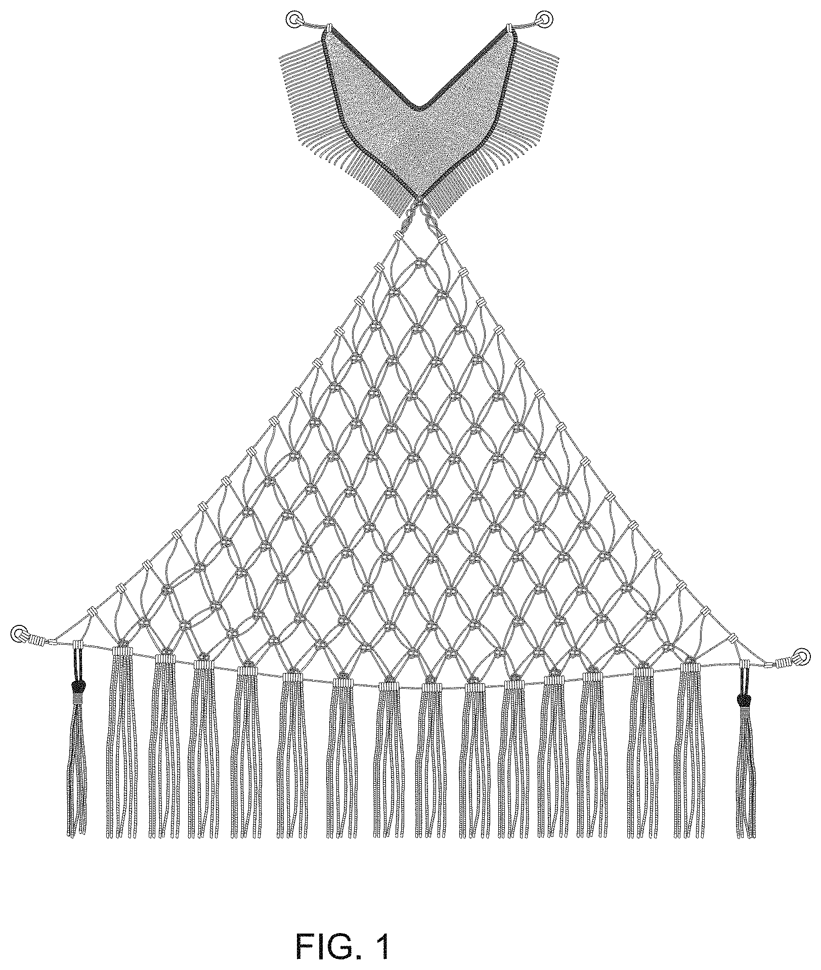 Patent USD1000858 — Toy hammock — Figure 1