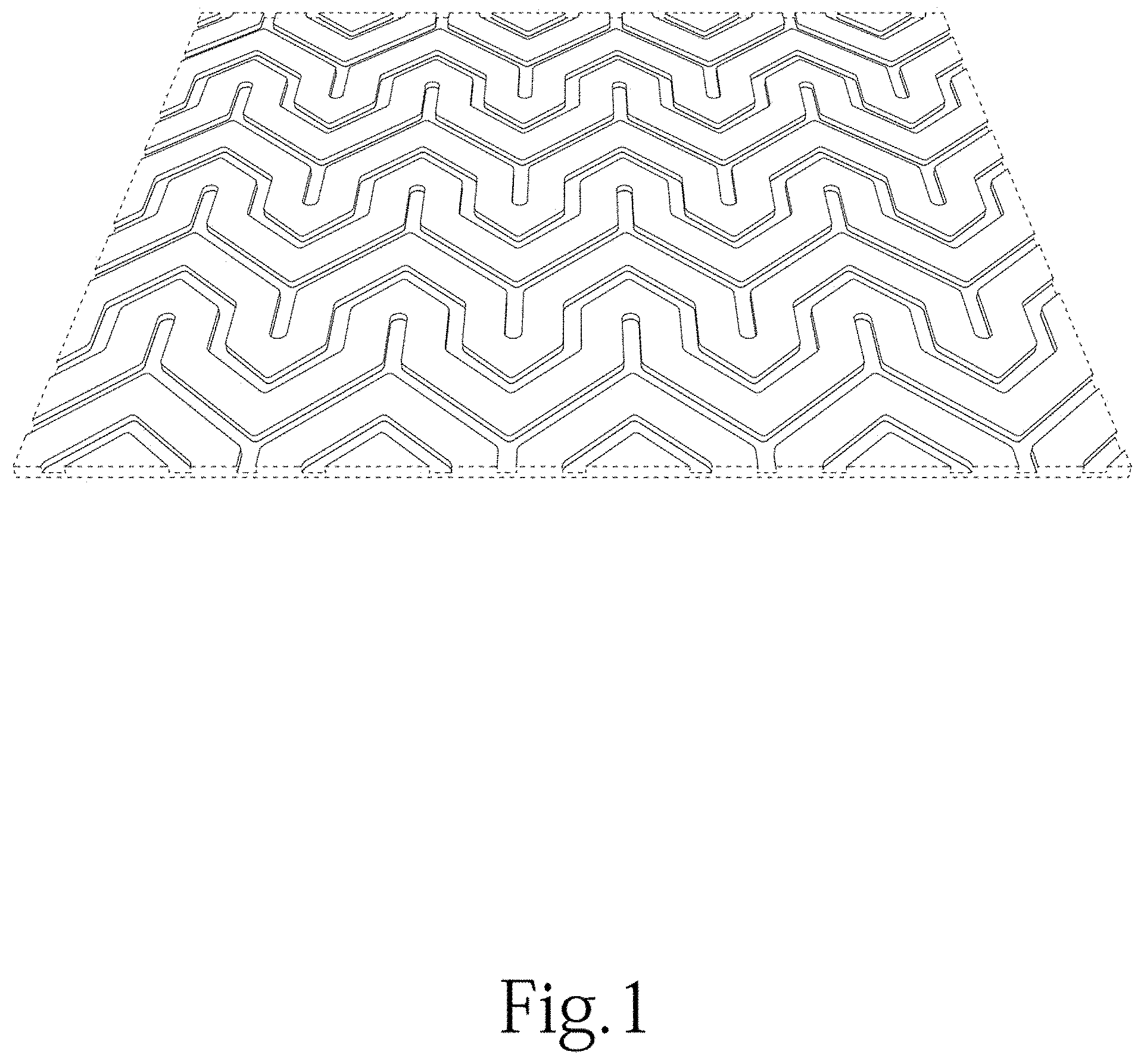 Patent USD1000868 — Floor mat — Figure 1