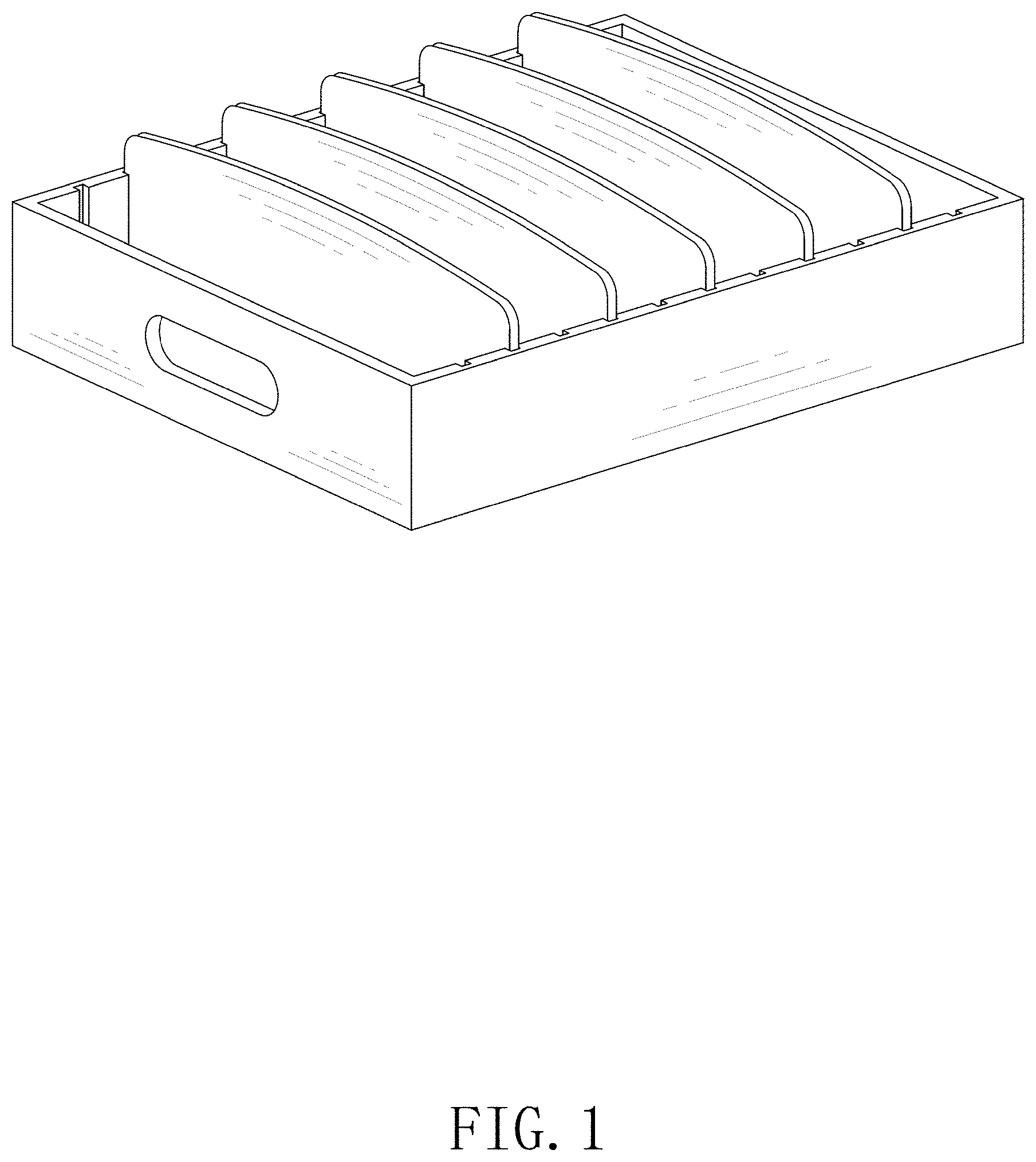 Patent USD1000878 — Storage caddy — Figure 1