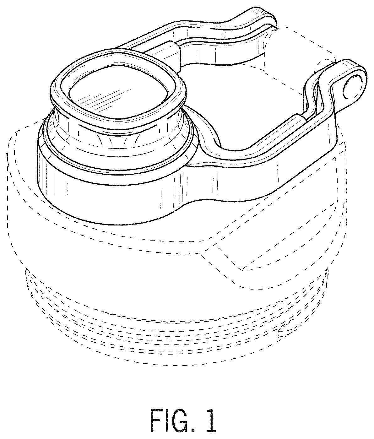 Patent USD1000897 — Container lid — Figure 1