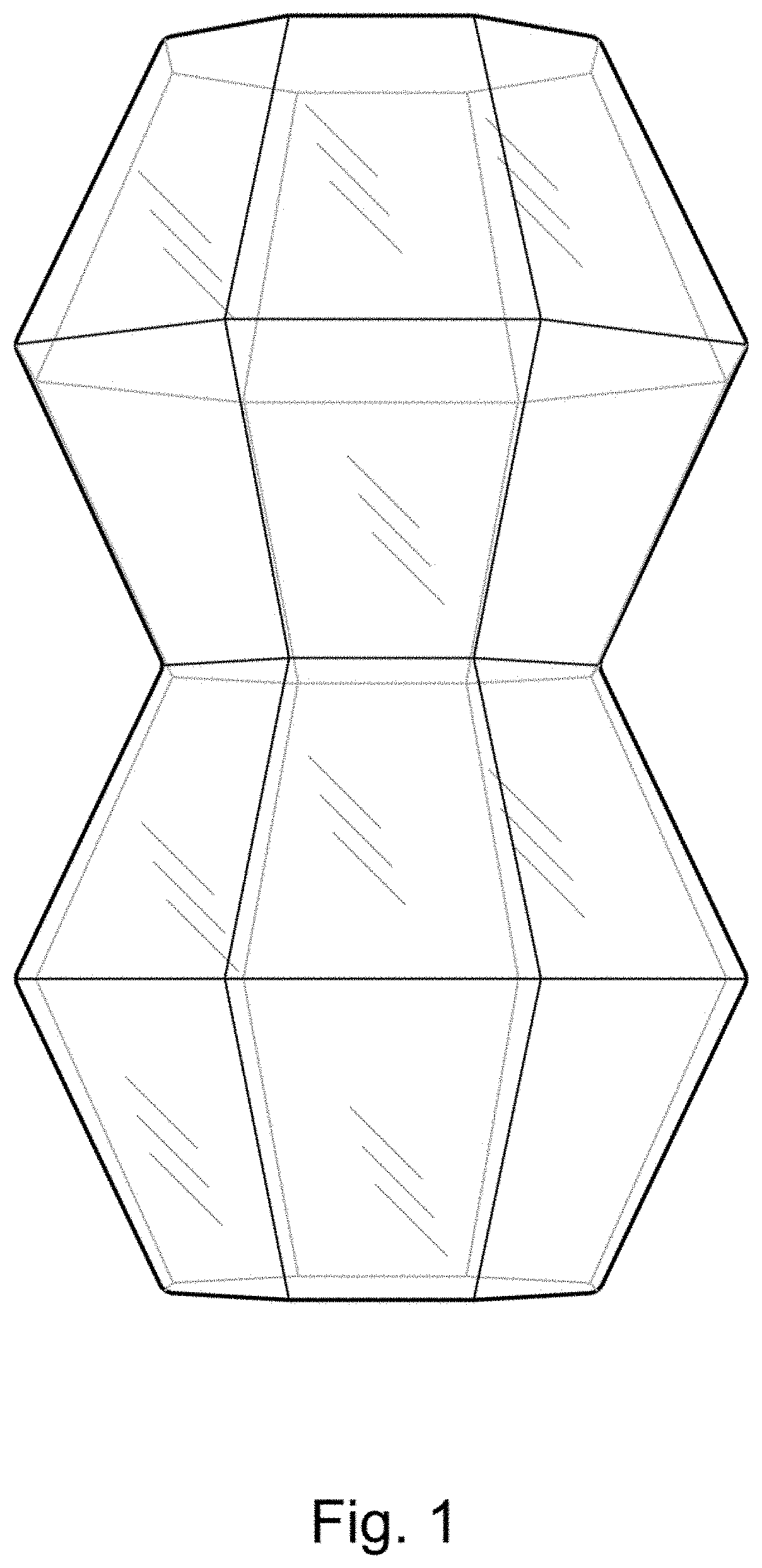 Patent USD1000901 — Beverage glass — Figure 1
