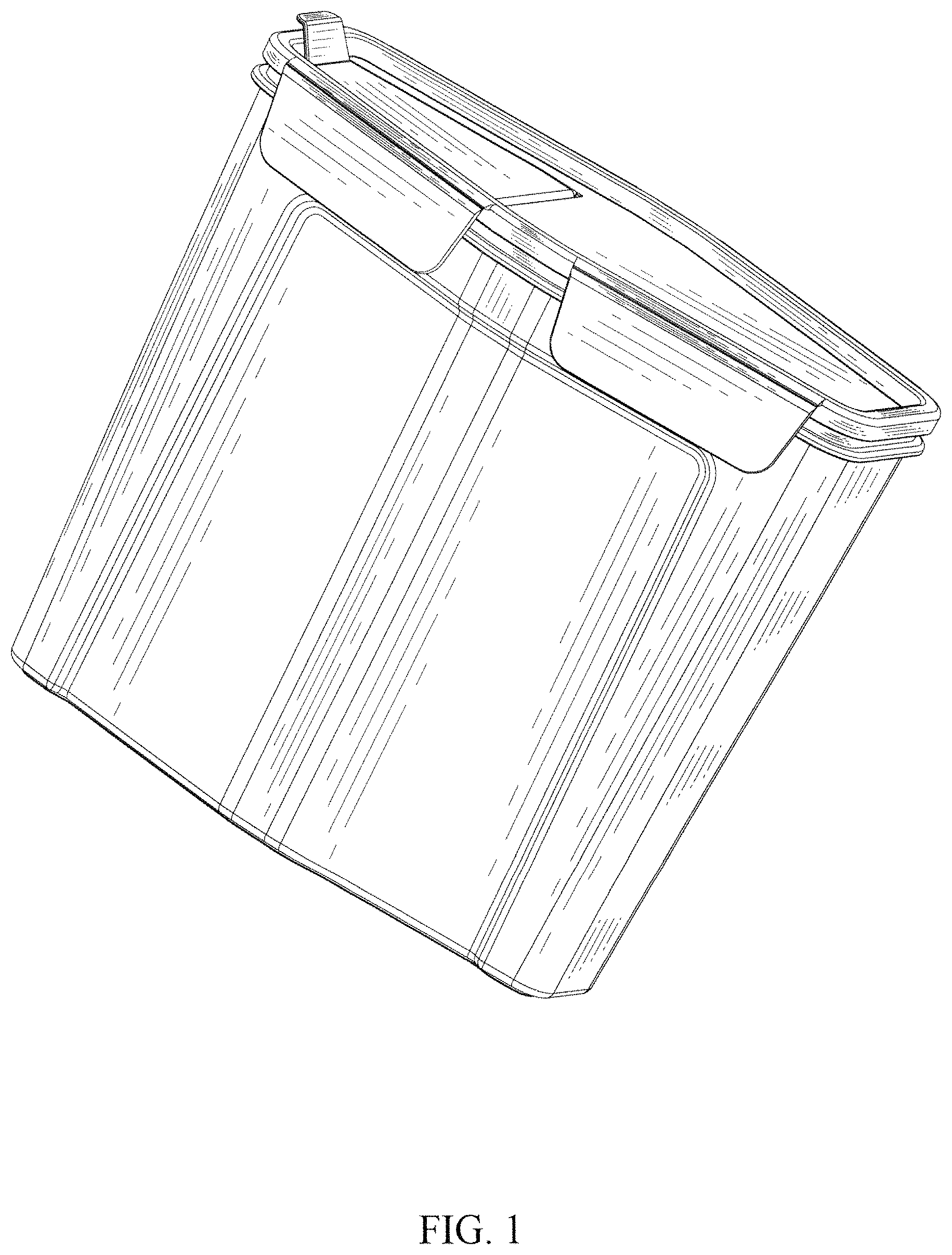 Patent USD1000906 — Cereal container — Figure 1