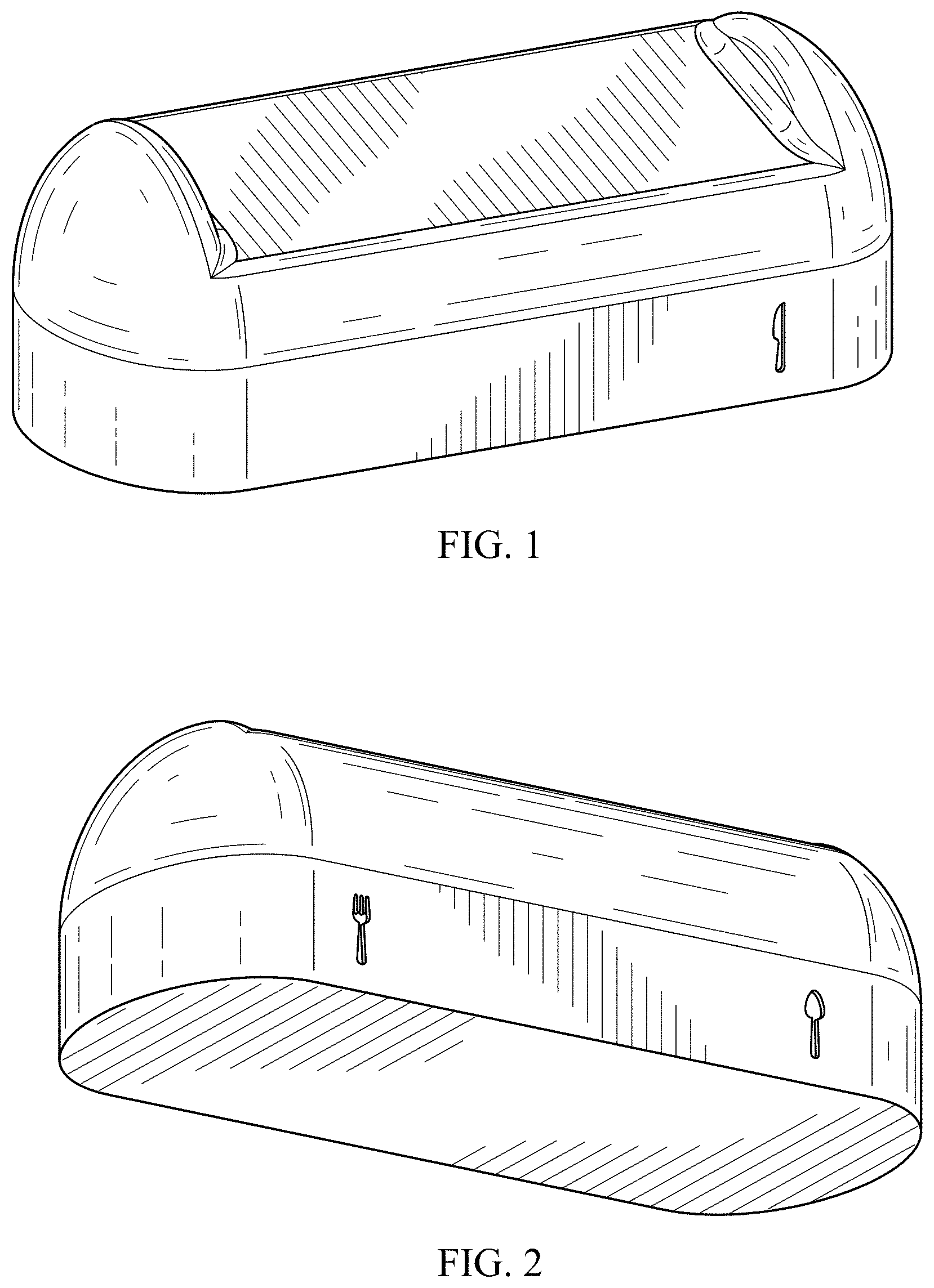 Patent USD1000909 — Block for resting dining utensils — Figure 1