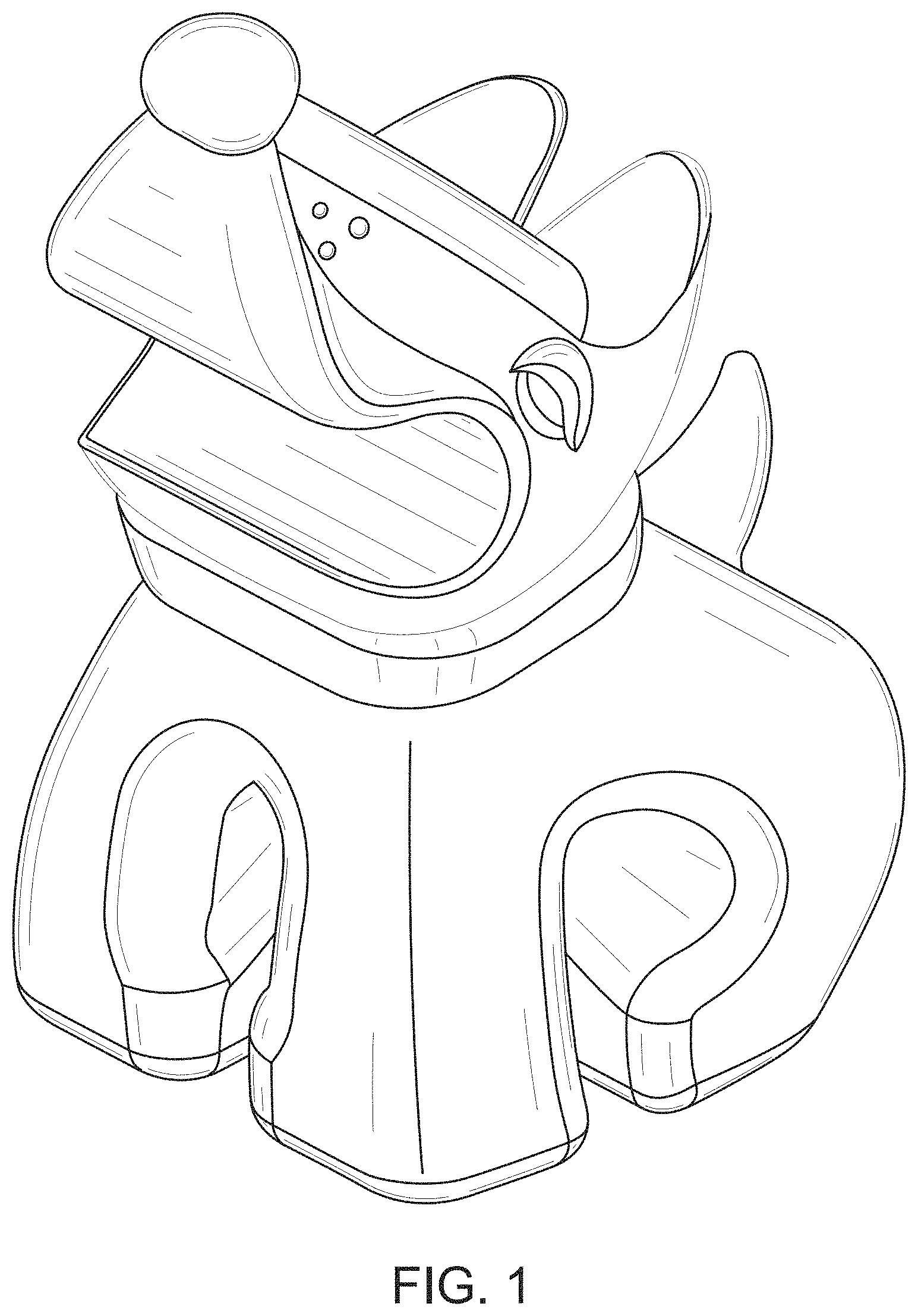 Patent USD1000910 — Combined spoon holder and steam releaser — Figure 1