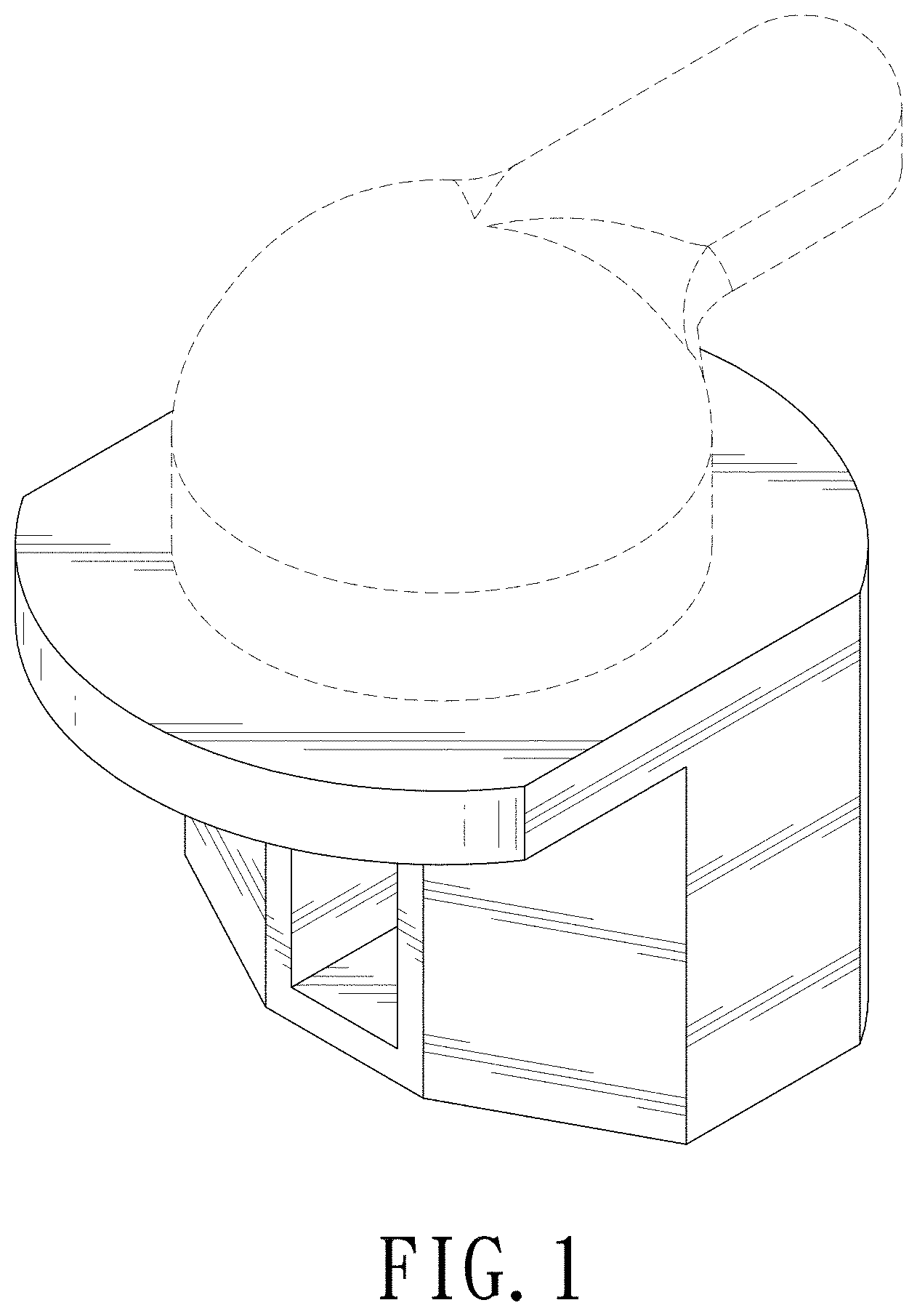 Patent USD1000922 — Switch knob for ratchet wrench — Figure 1