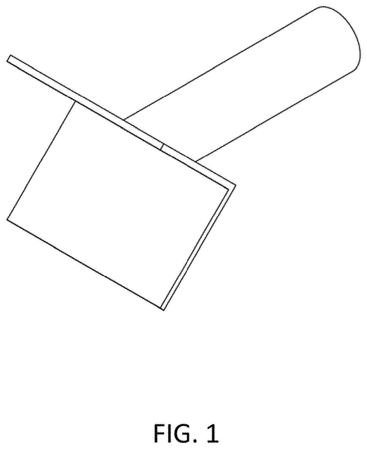Patent USD1000925 — Outside corner mud plastering tool — Figure 1