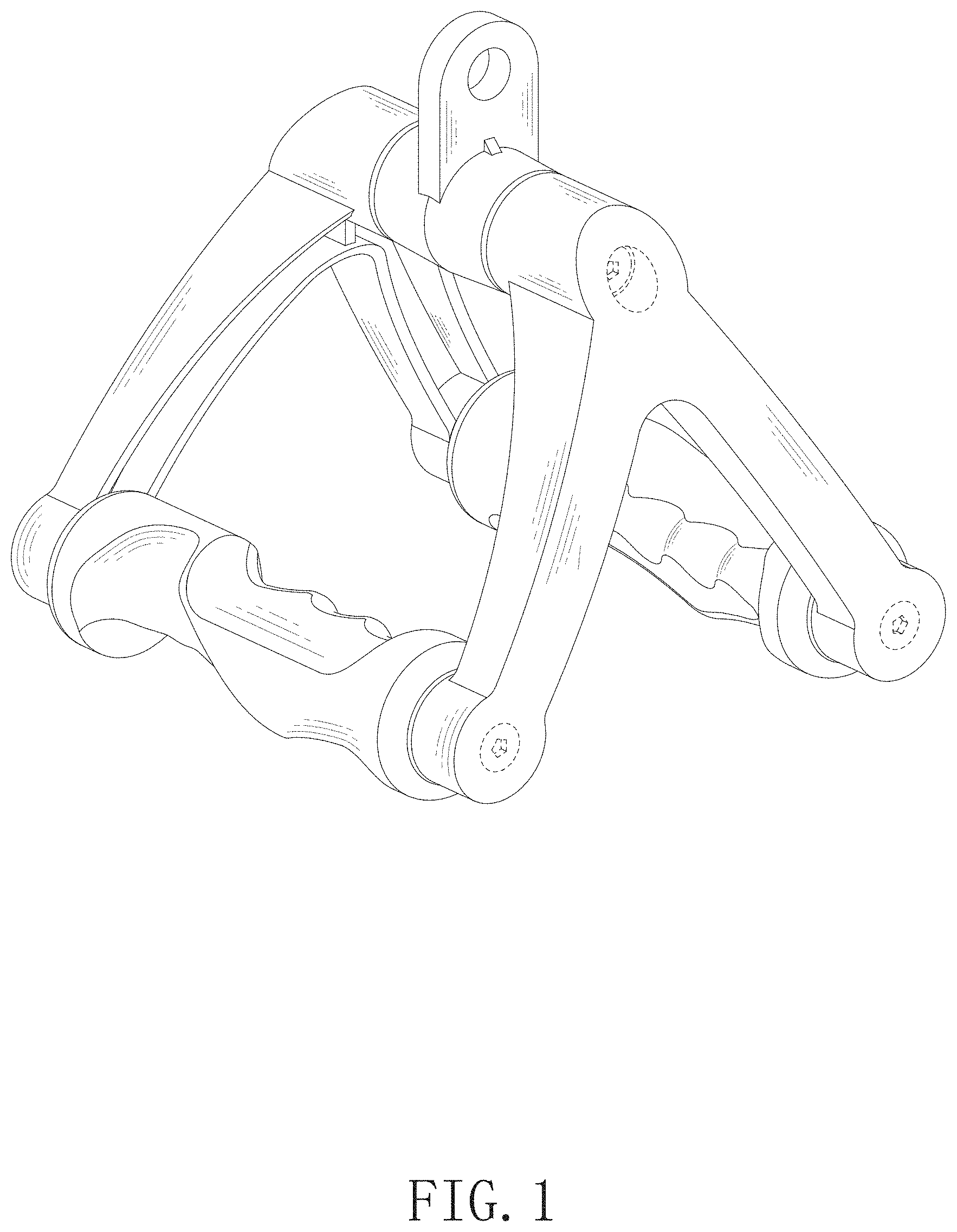Patent USD1000932 — Double D handle — Figure 1