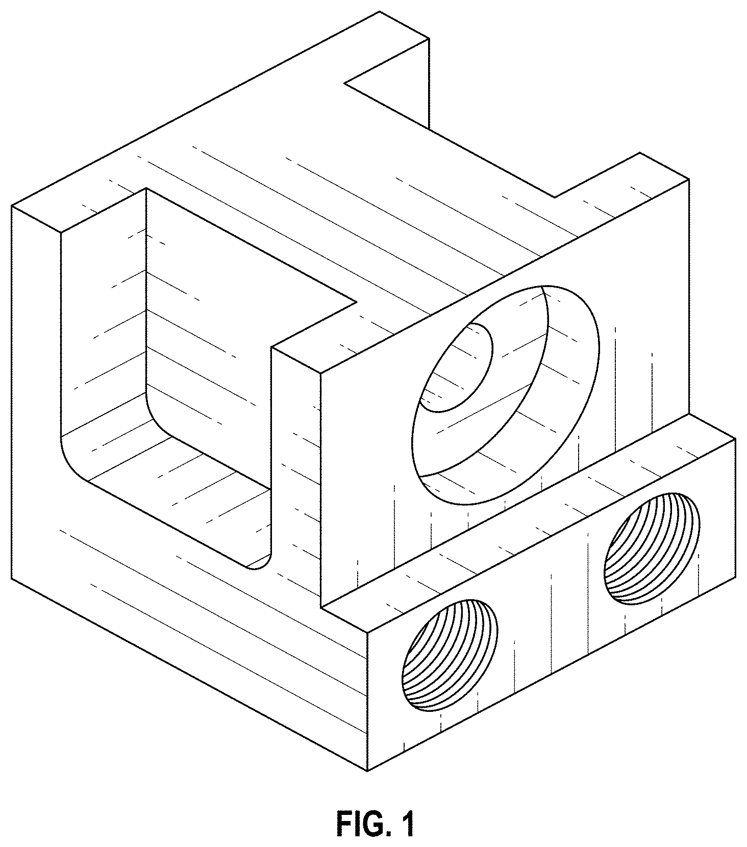 Patent USD1000940 — Barn door mounting bracket — Figure 1