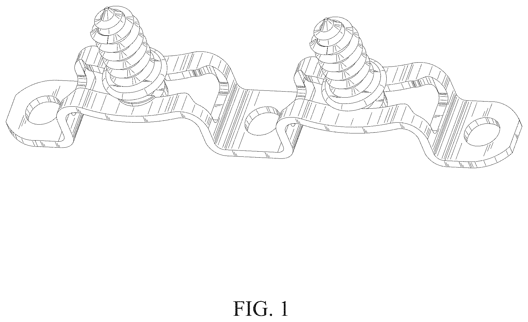 Patent USD1000945 — Connector — Figure 1