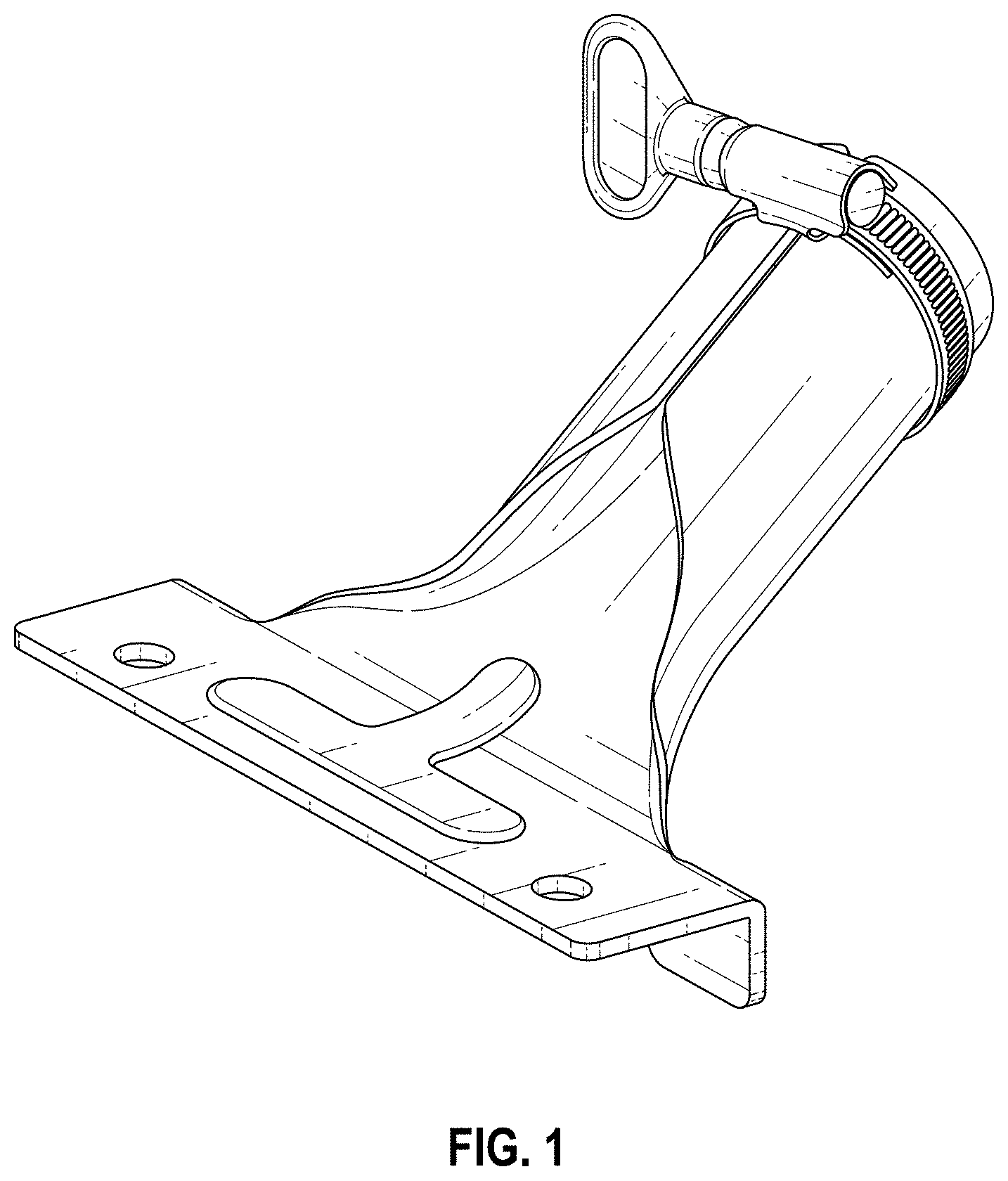 Patent USD1000946 — Tool handle clamp — Figure 1
