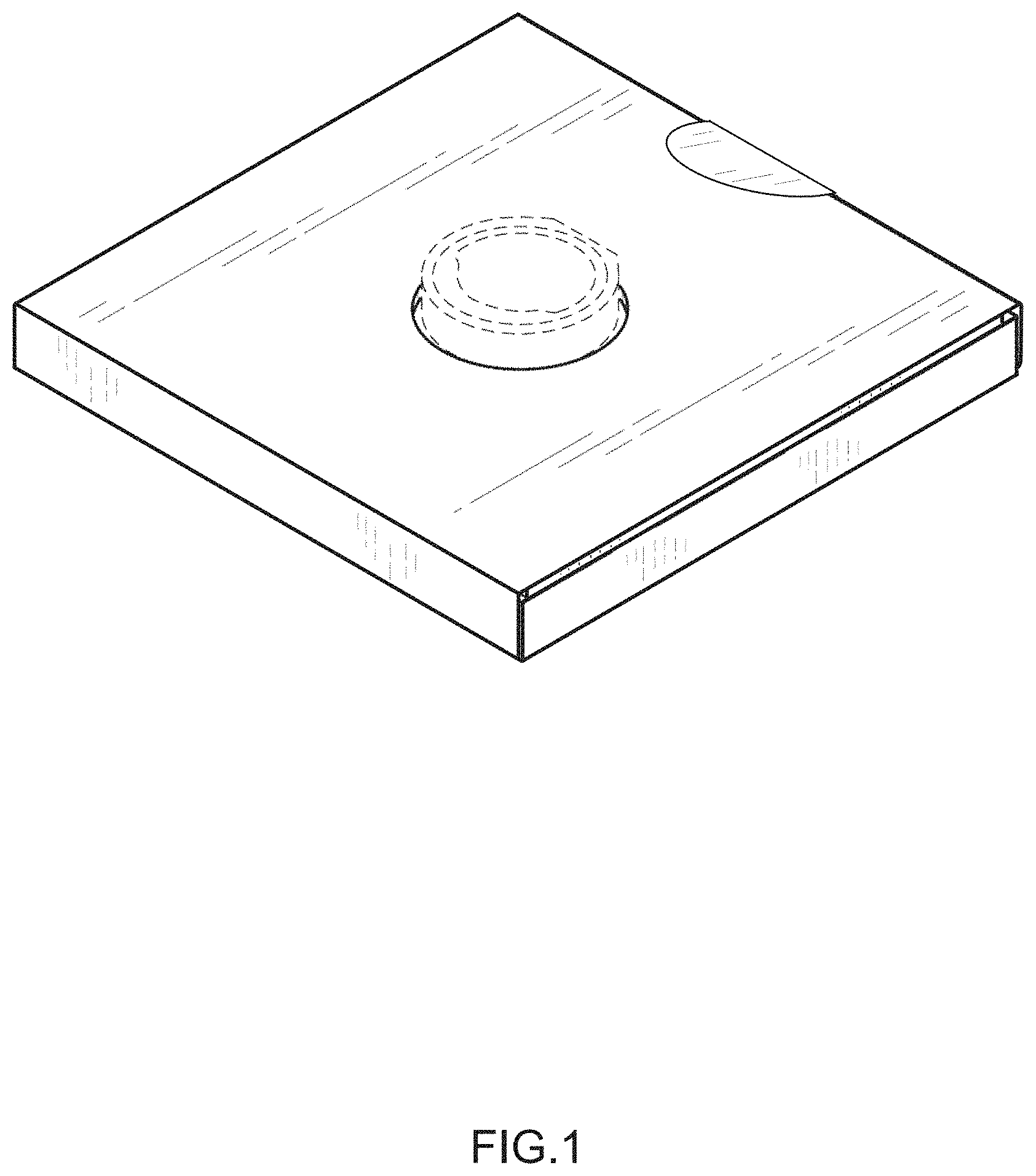 Patent USD1000958 — Ring packaging insert — Figure 1