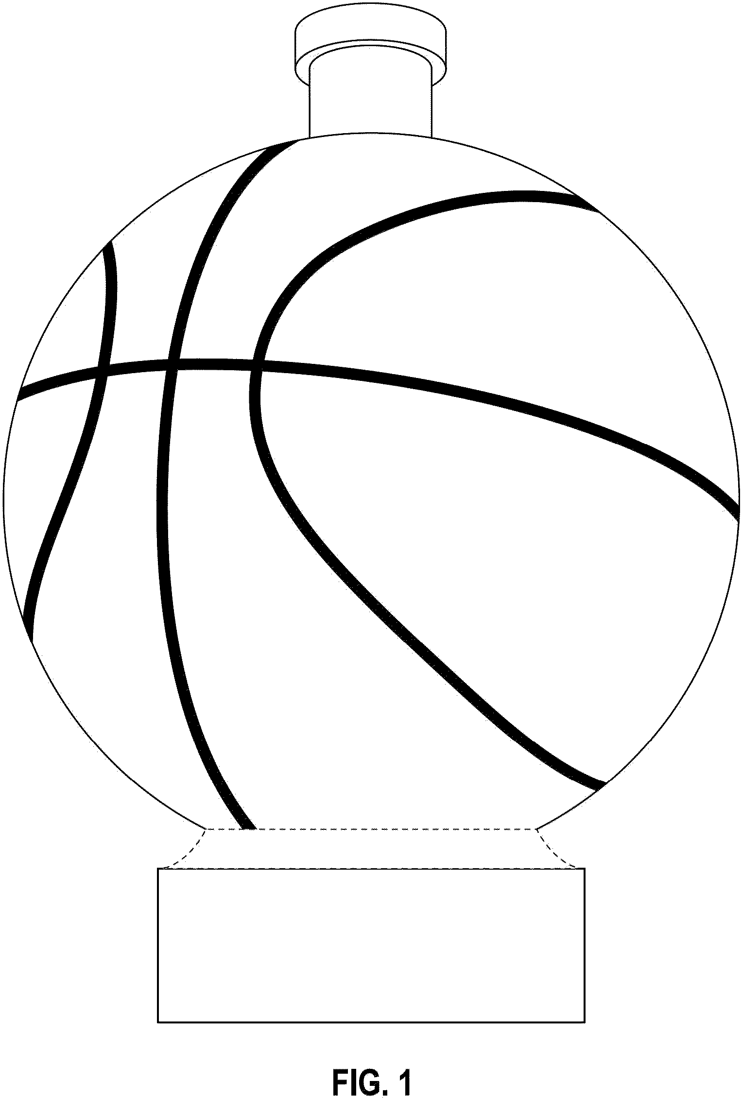 Patent USD1000961 — Bottle — Figure 1